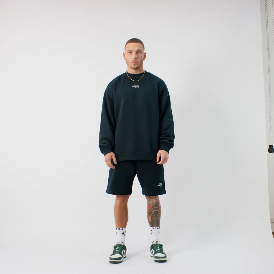 304 Mens Nature Essentials Sweater Pine Green