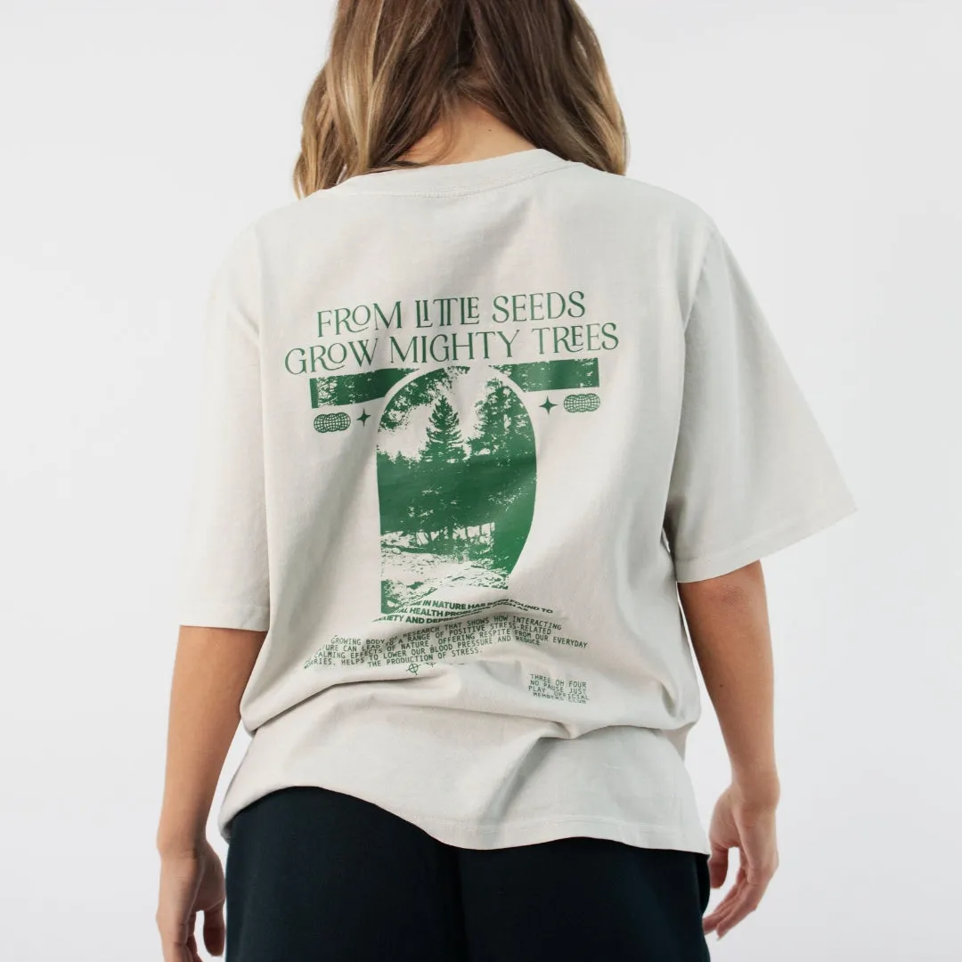 304 Womens Nature Essentials T-Shirt Faded Bone