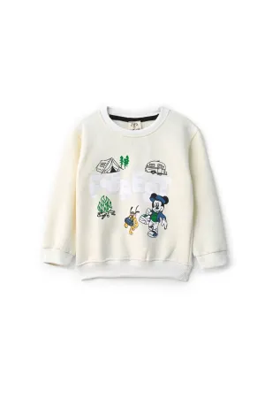 Baby Club Kid's Forest Printed Fleece Sweat Shirt