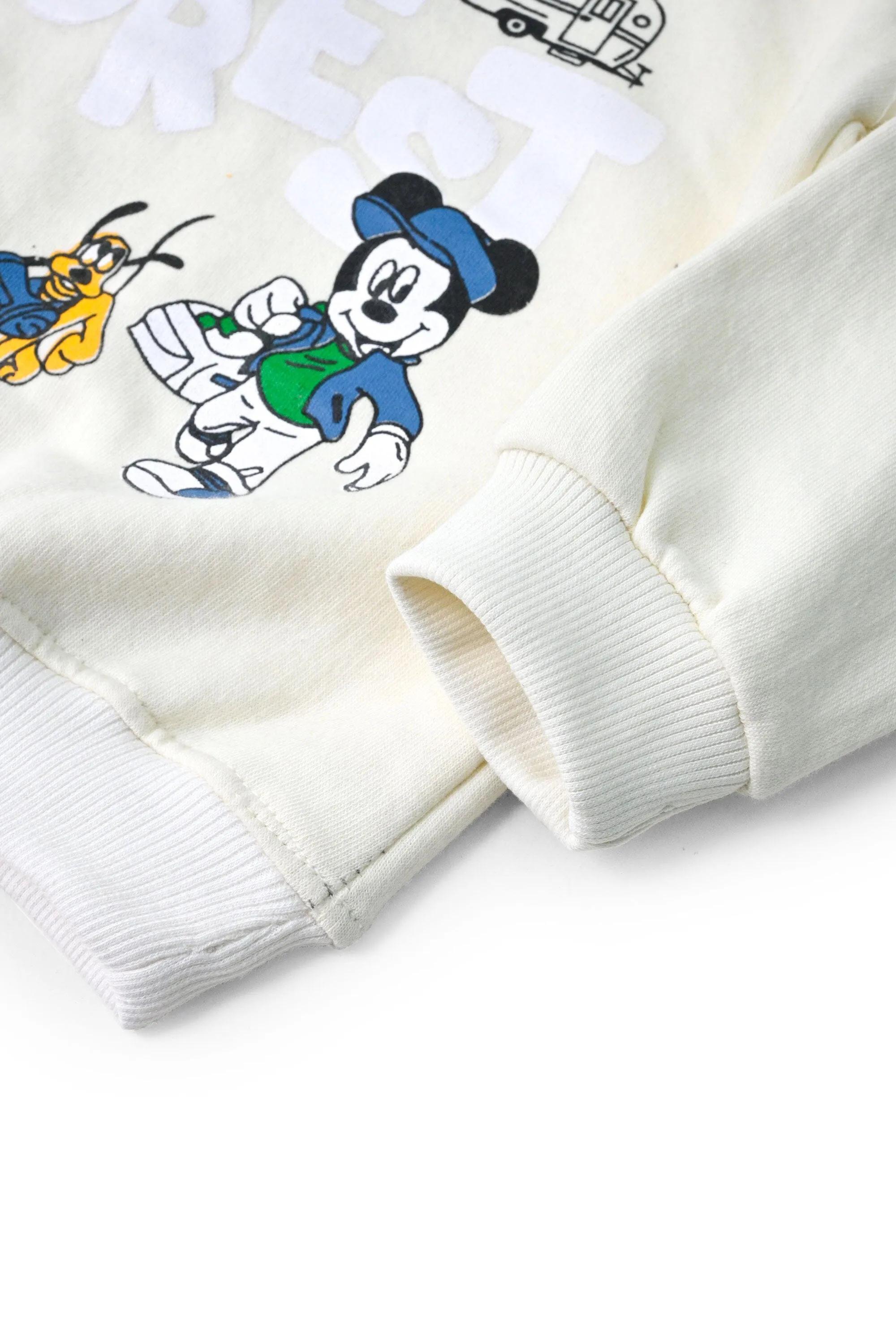 Baby Club Kid's Forest Printed Fleece Sweat Shirt