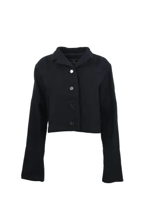 Black Cropped Jacket