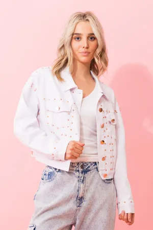 Charlo Cassidy Jacket - White
