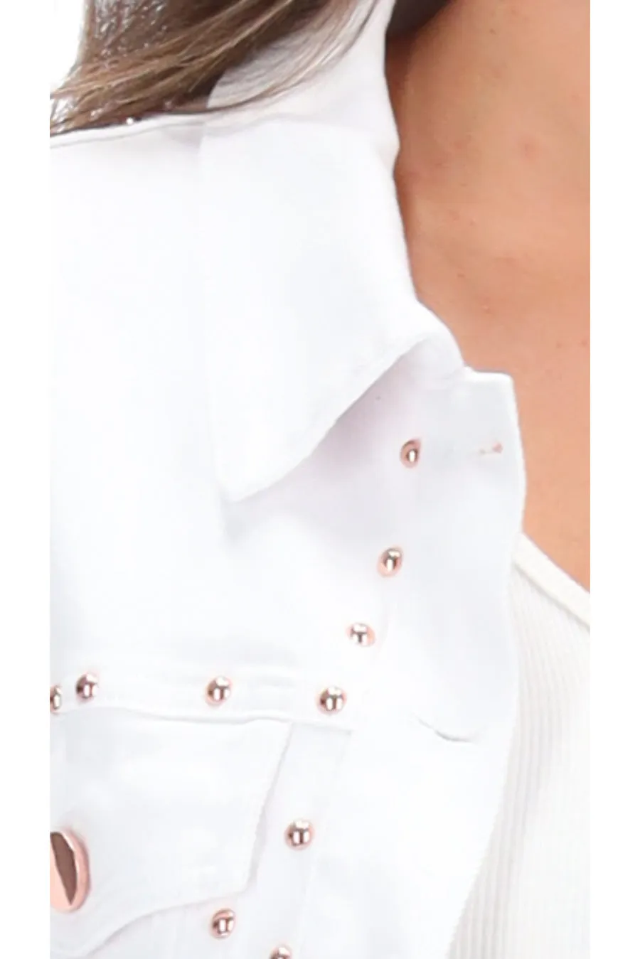 Charlo Cassidy Jacket - White