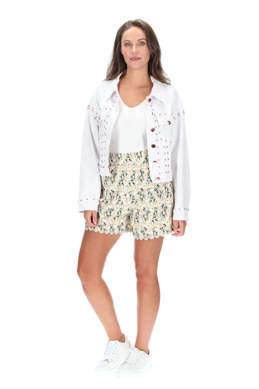 Charlo Cassidy Jacket - White