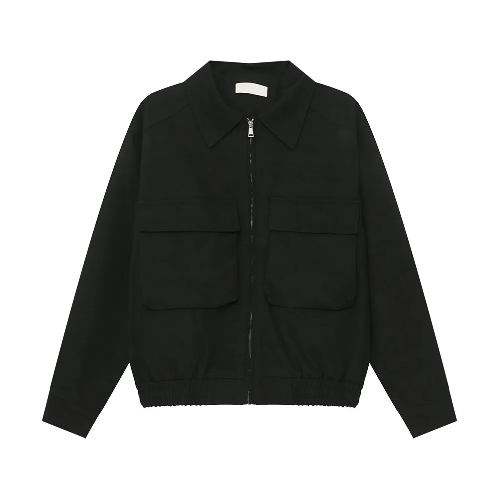 Cropped zipper jacket OR3483