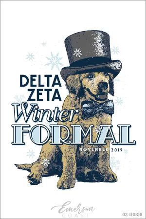 Delta Zeta Wake Forest University Winter Formal T-shirt