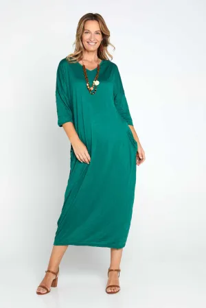 Elvira Dress - Forest Green