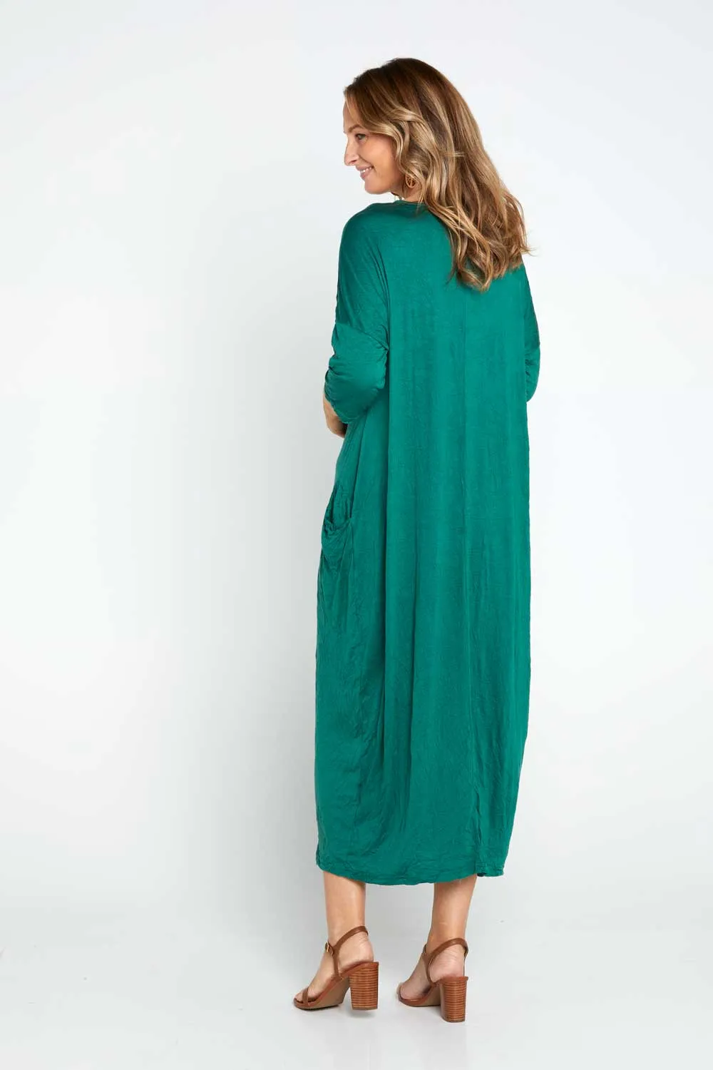 Elvira Dress - Forest Green