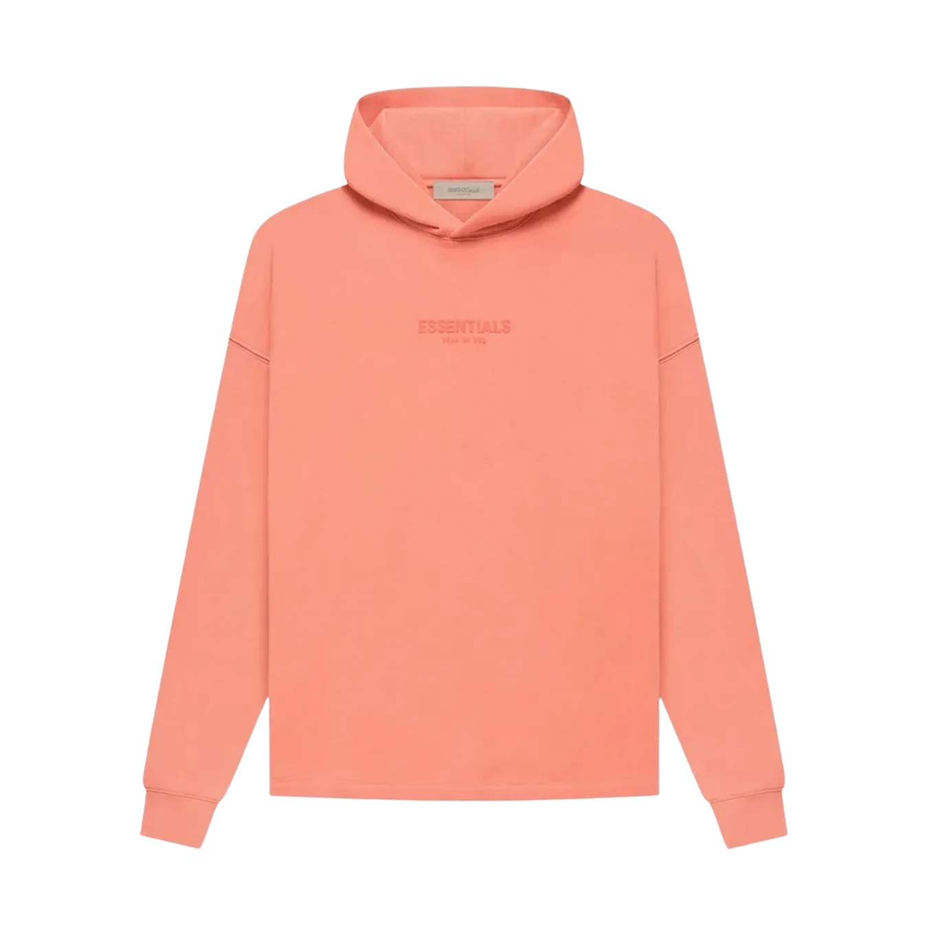 Fear of God Essentials Relaxed Hoodie 'Coral'