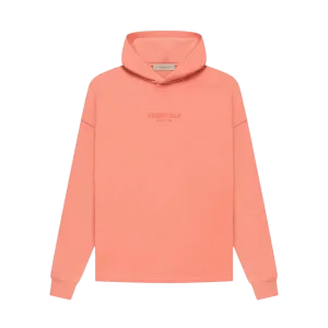 Fear of God Essentials Relaxed Hoodie 'Coral'