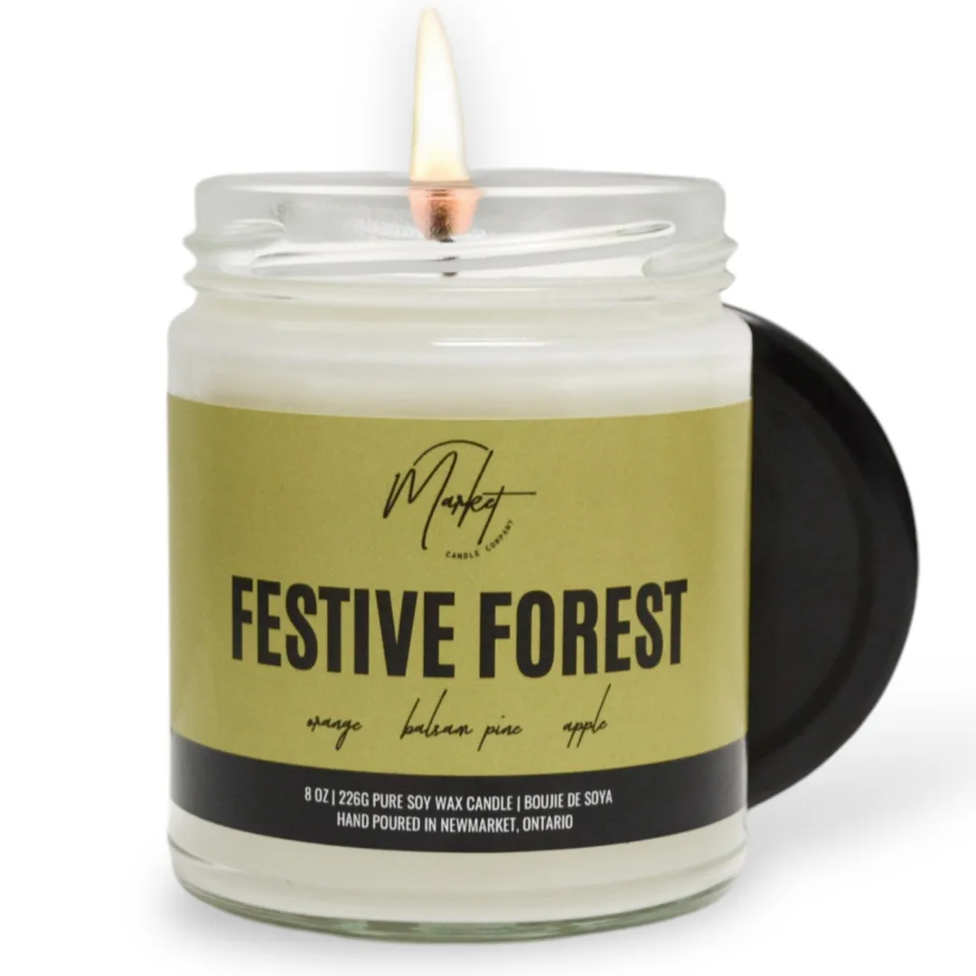 FESTIVE FOREST SOY CANDLE- WHOLESALE
