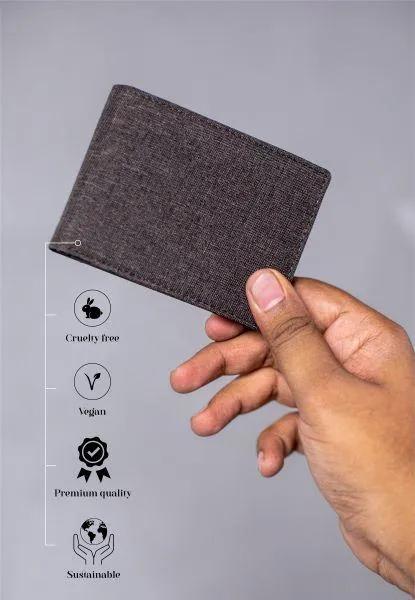 Forest Wallet | Hemp and Premium Vegan Leather Wallet
