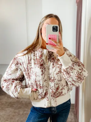 Gina Floral Jacket
