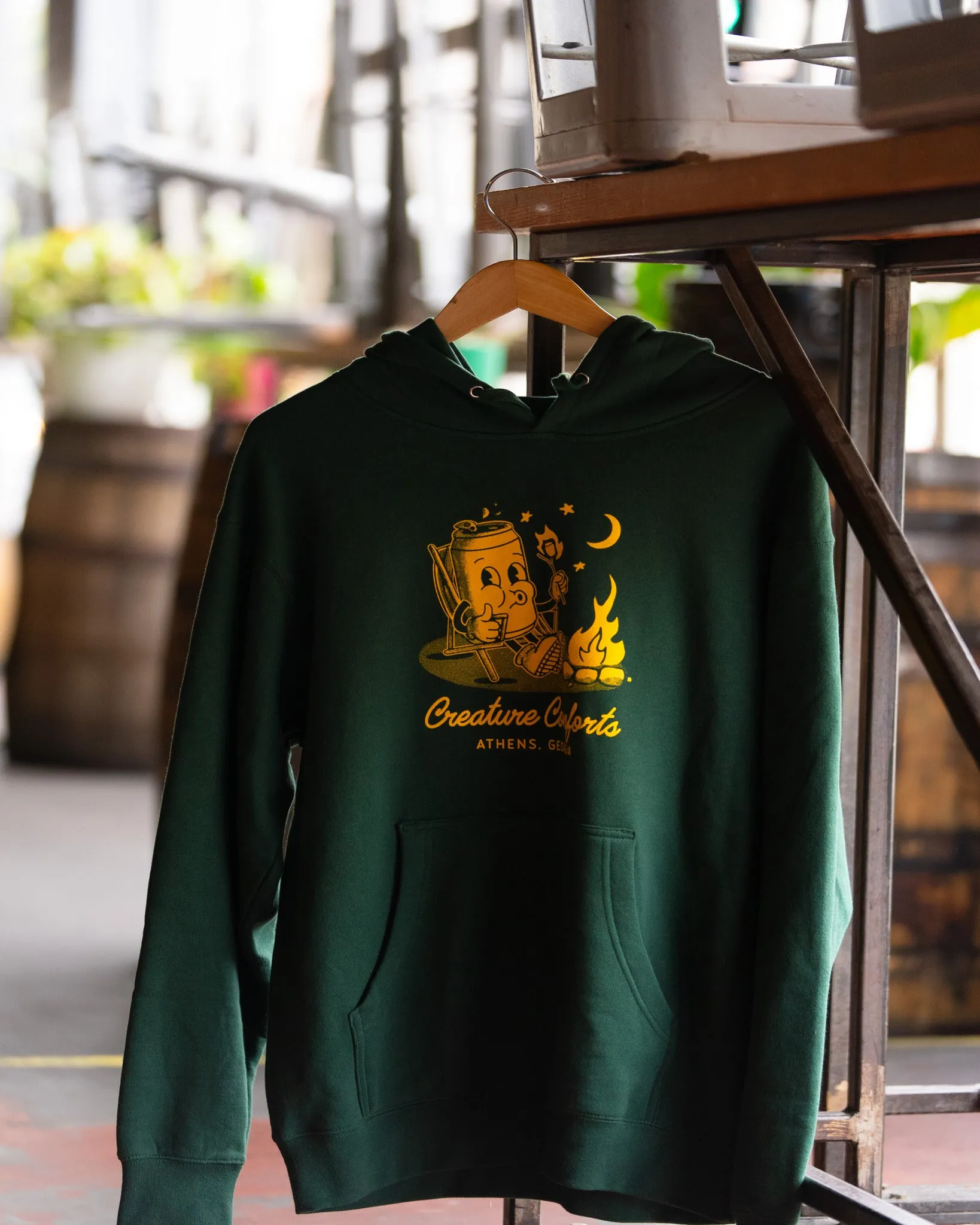 Green Can Man Hoodie