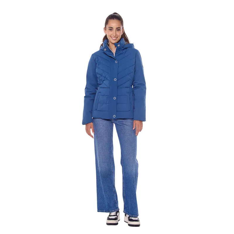 Harcour - Parka femme Jolina steel blue