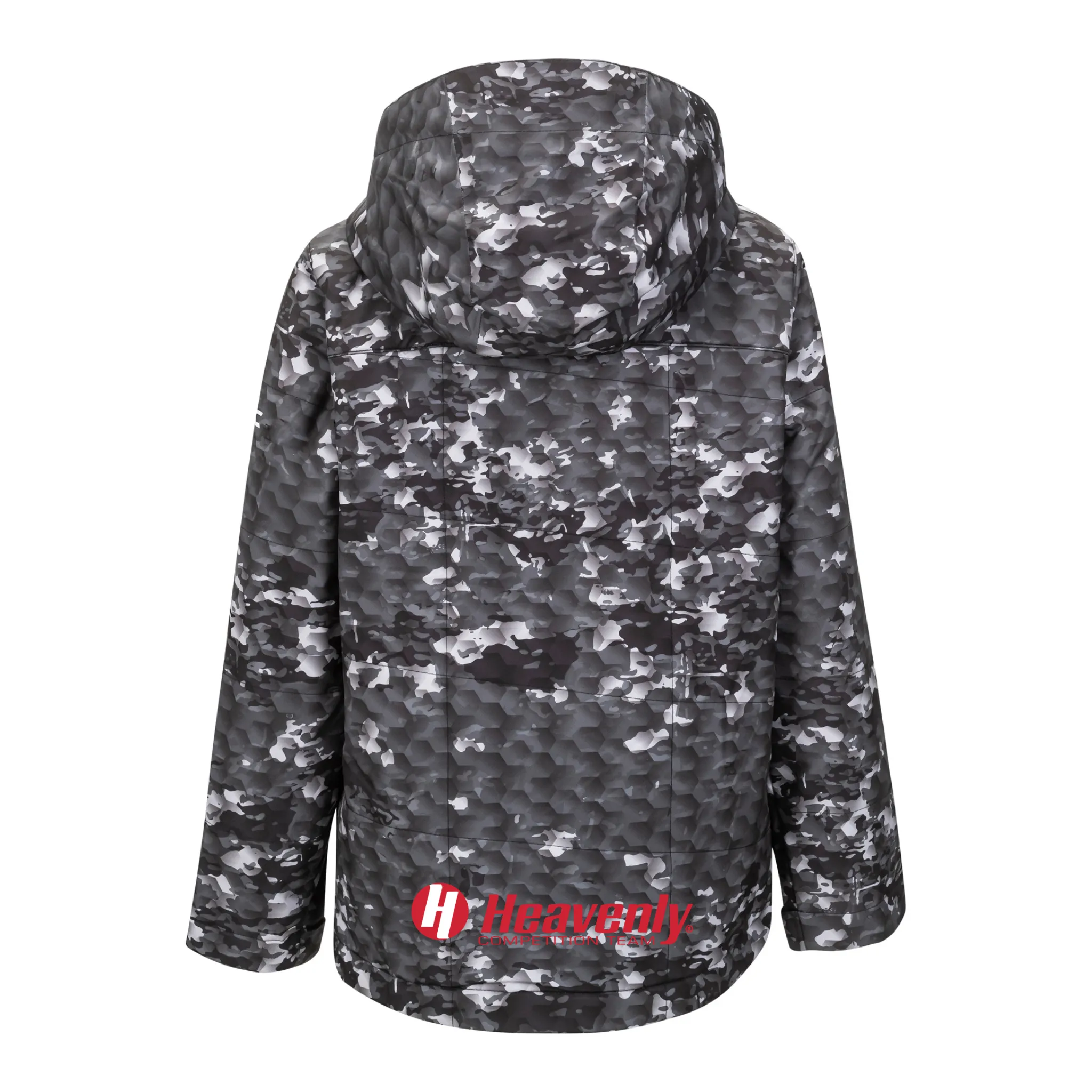 Kid's Junior Blaster Ski Parka - Camo - Heavenly Competition Team