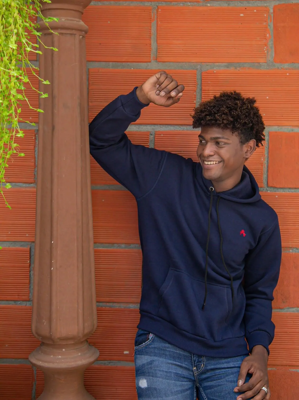 Navy Blue Hoodie for Men (GSBH1000)