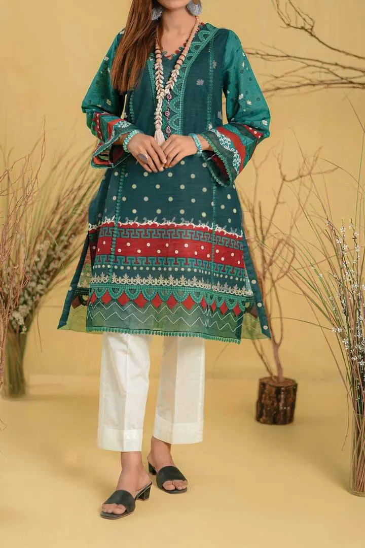 Pickle Flow | 1 Piece | Unstitched | Khaddar