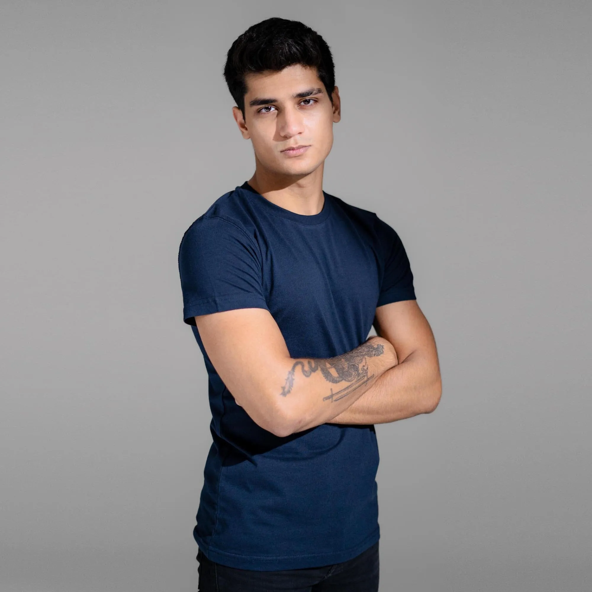 Polo Republica Men's Essentials Combed Cotton Short Sleeve Tee Shirt