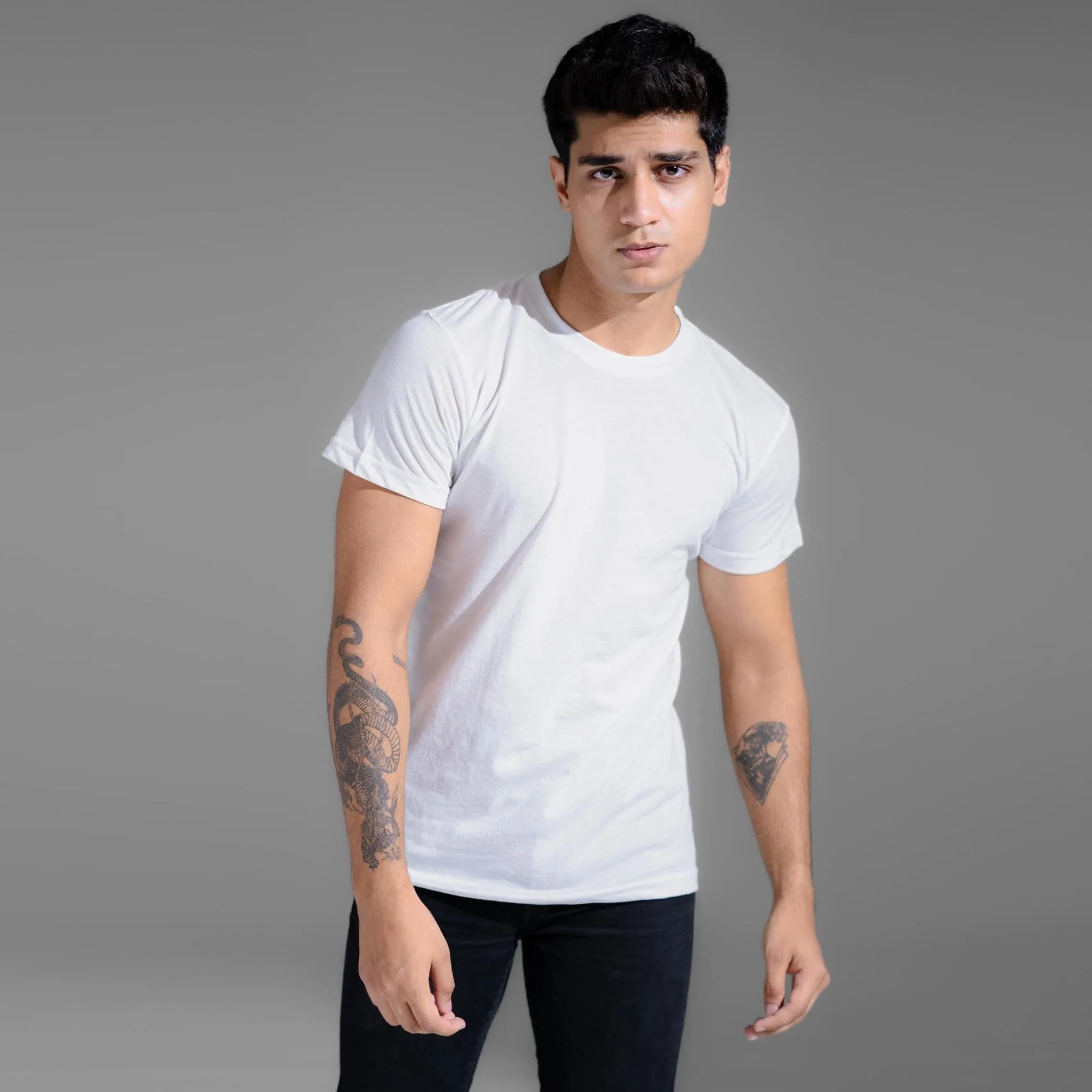 Polo Republica Men's Essentials Combed Cotton Short Sleeve Tee Shirt