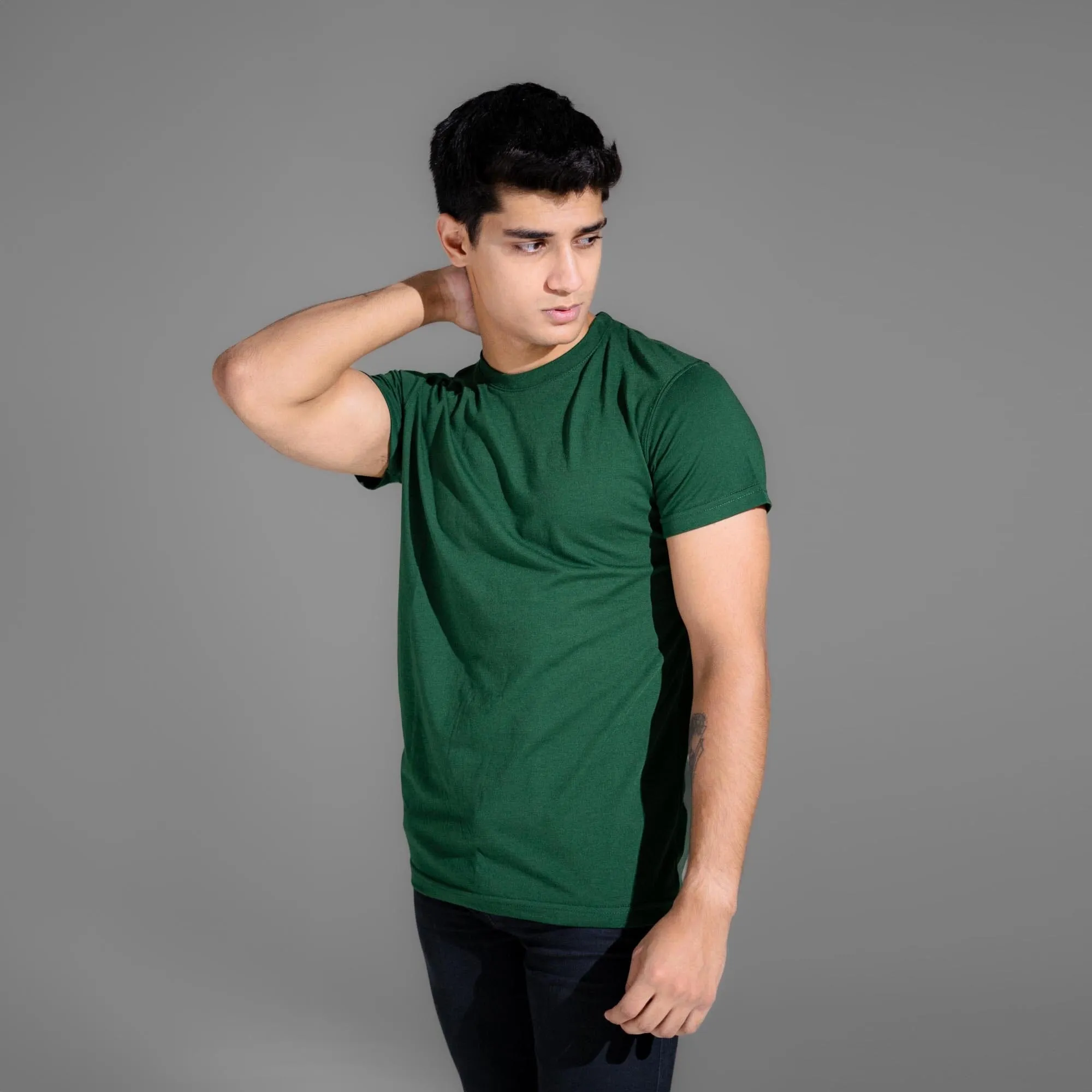Polo Republica Men's Essentials Combed Cotton Short Sleeve Tee Shirt