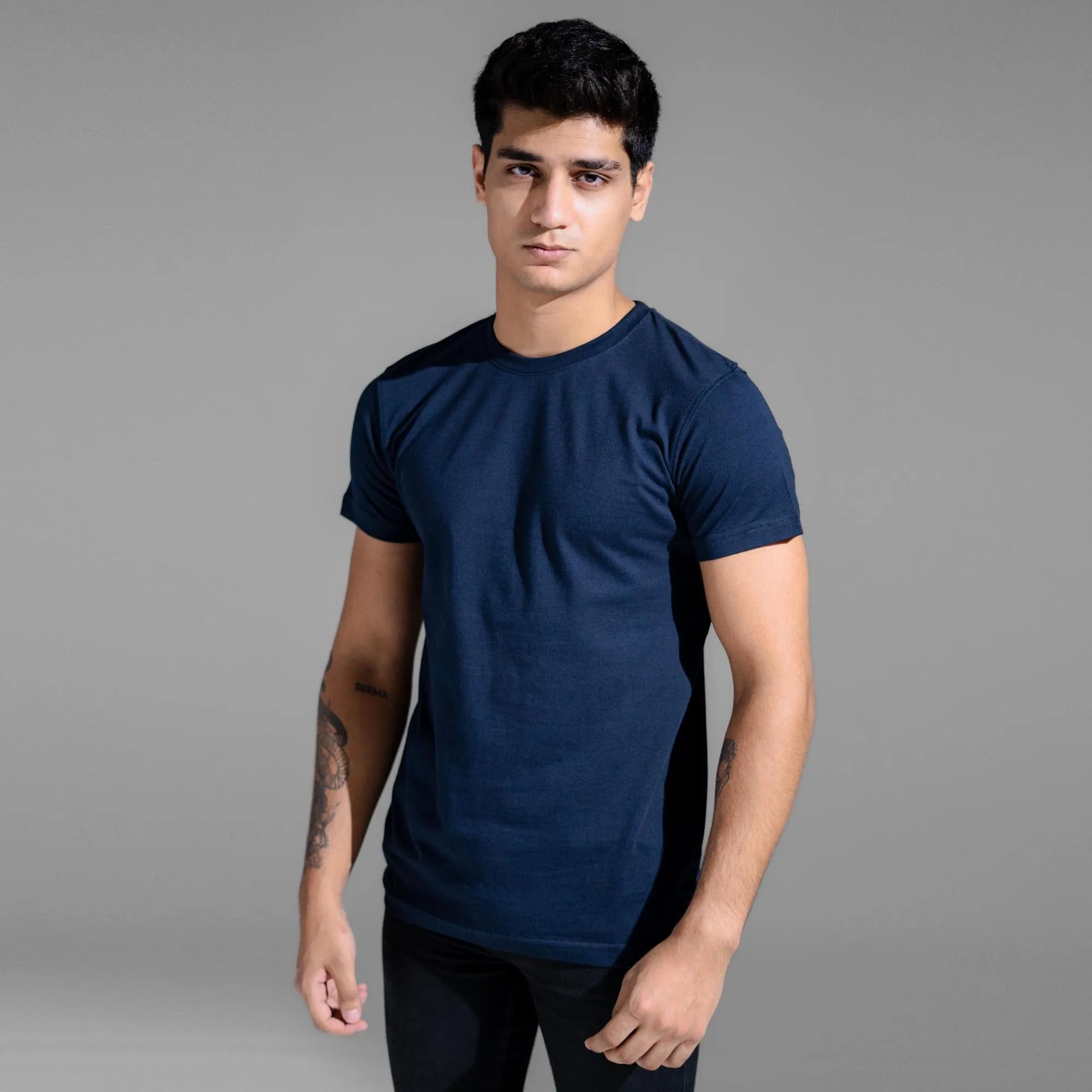 Polo Republica Men's Essentials Combed Cotton Short Sleeve Tee Shirt