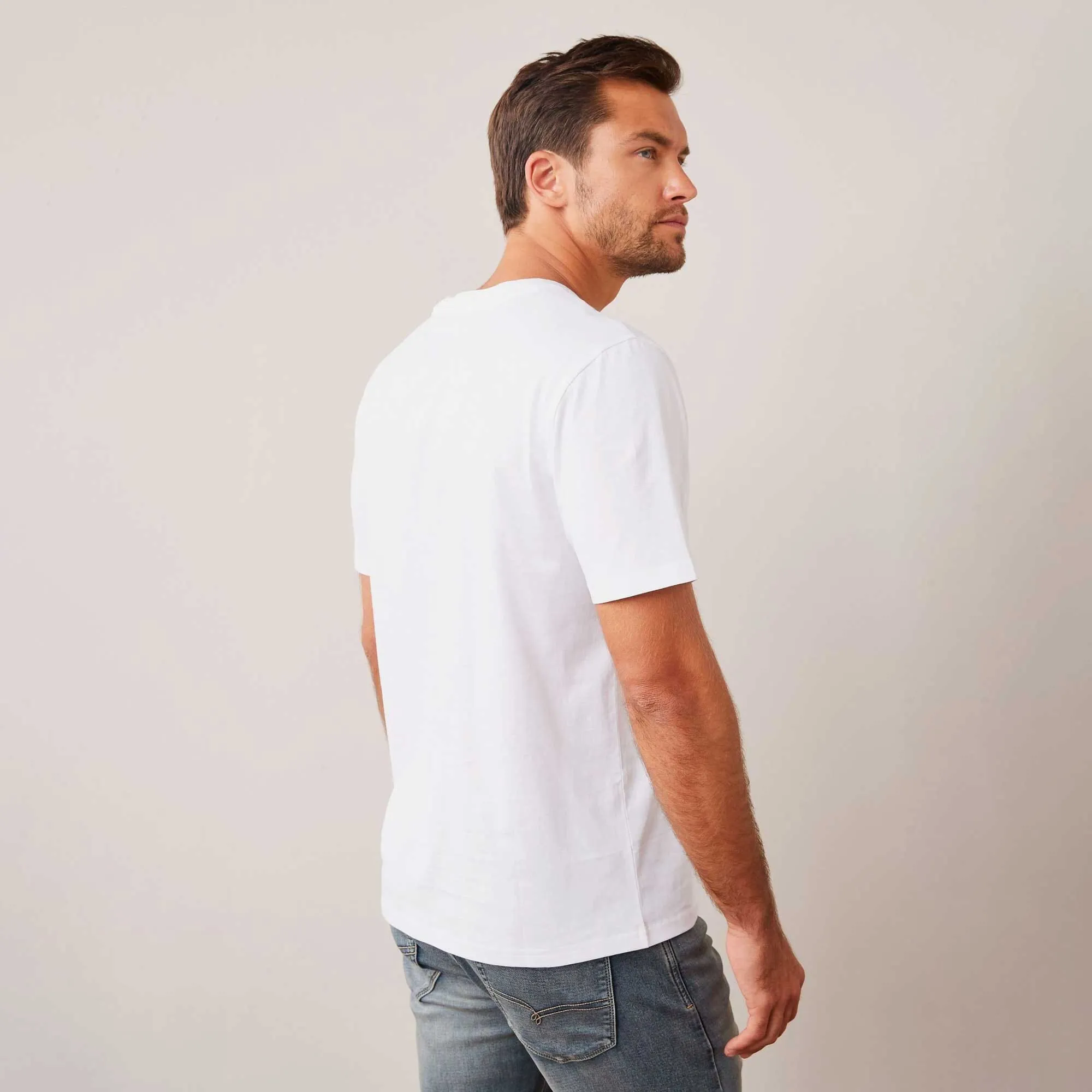 Polo Republica Men's Essentials Combed Cotton Short Sleeve Tee Shirt