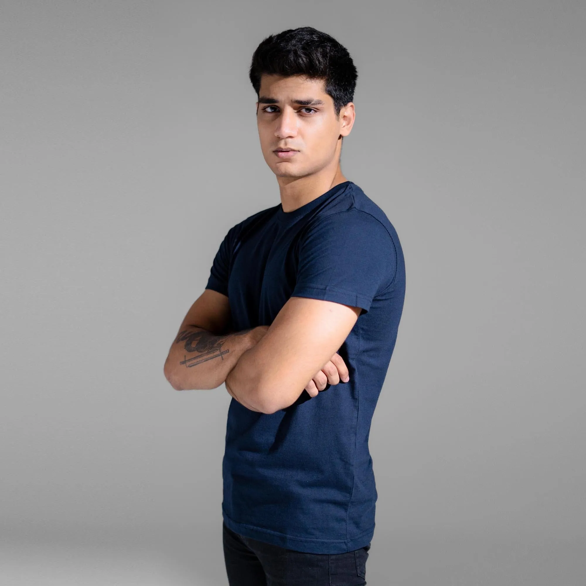 Polo Republica Men's Essentials Combed Cotton Short Sleeve Tee Shirt
