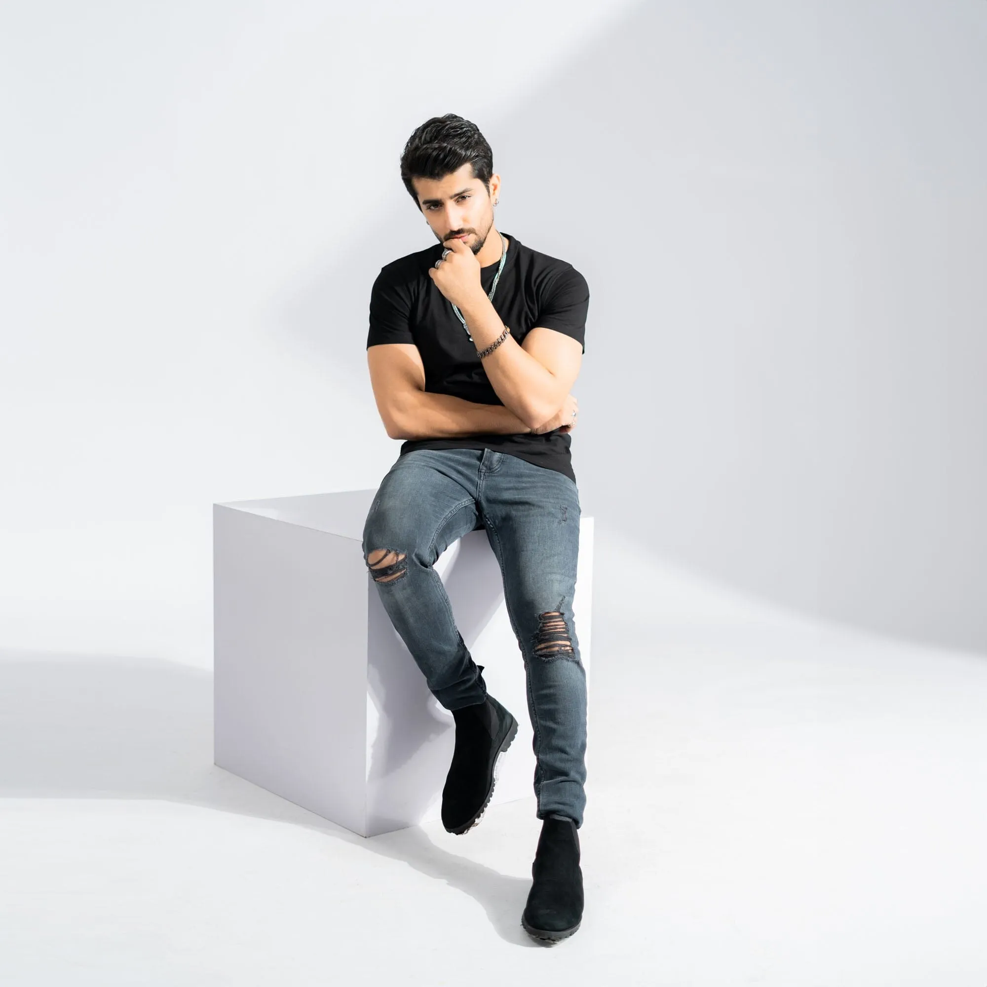 Polo Republica Men's Essentials Combed Cotton Short Sleeve Tee Shirt