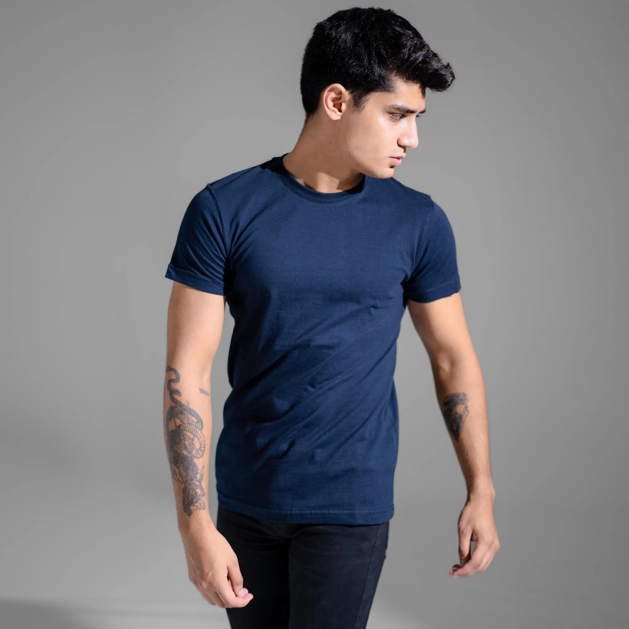 Polo Republica Men's Essentials Combed Cotton Short Sleeve Tee Shirt