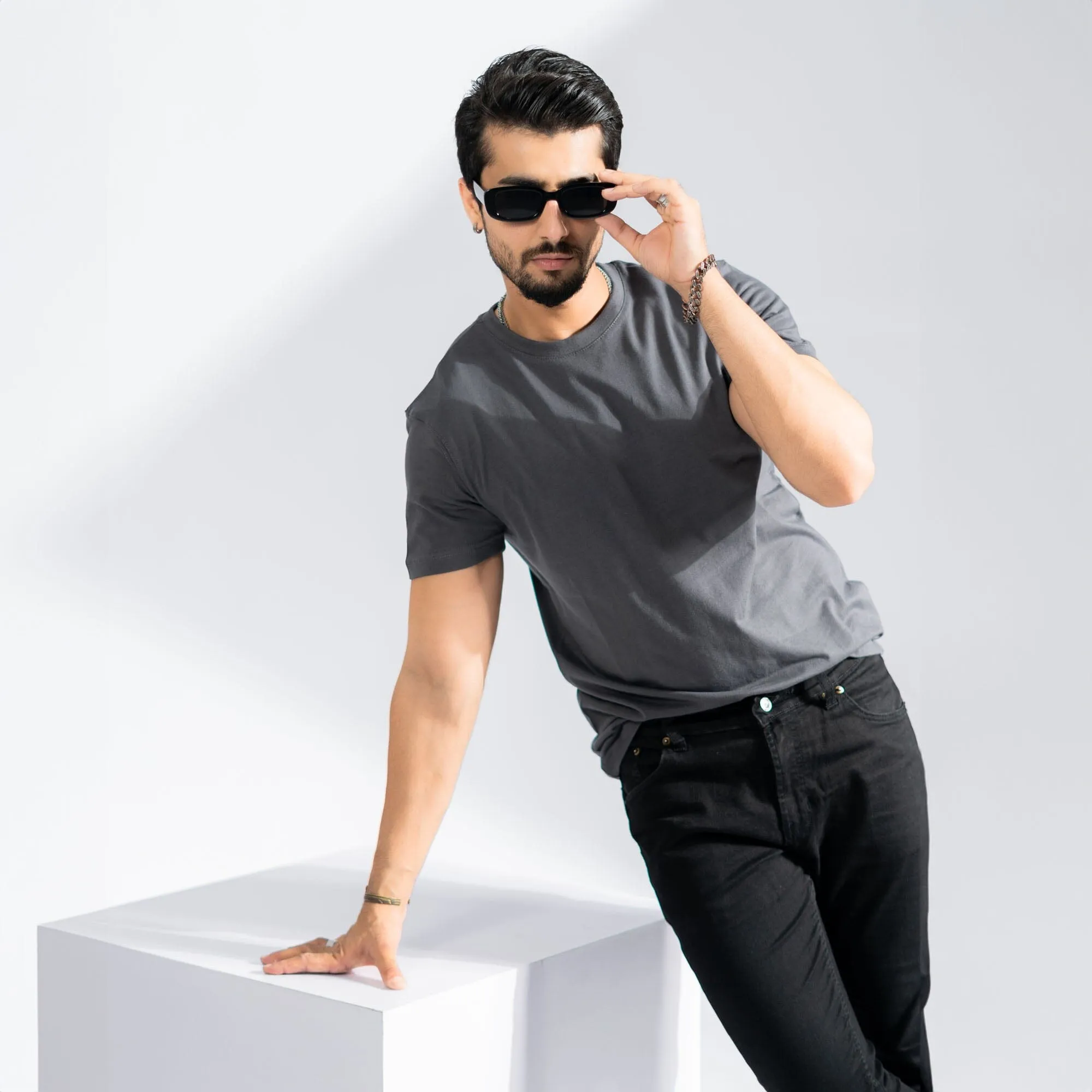 Polo Republica Men's Essentials Combed Cotton Short Sleeve Tee Shirt