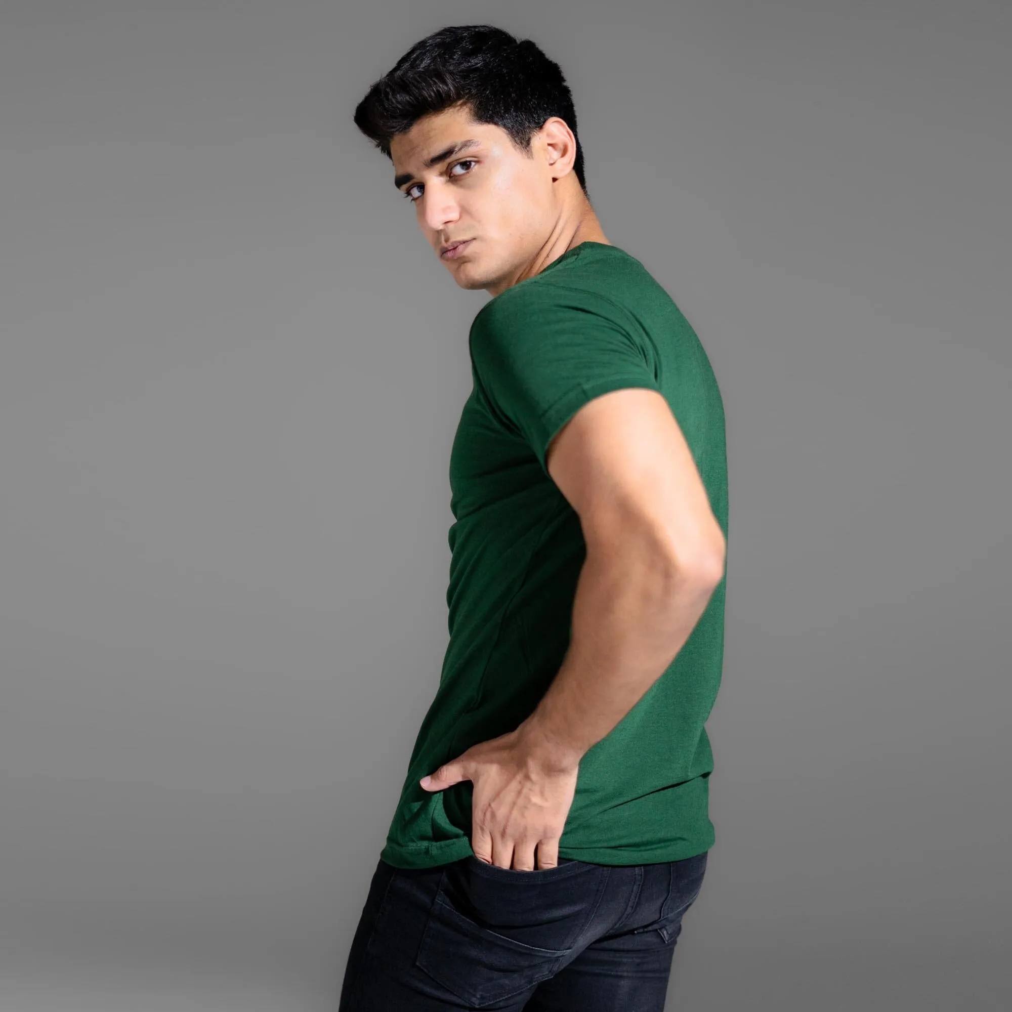 Polo Republica Men's Essentials Combed Cotton Short Sleeve Tee Shirt