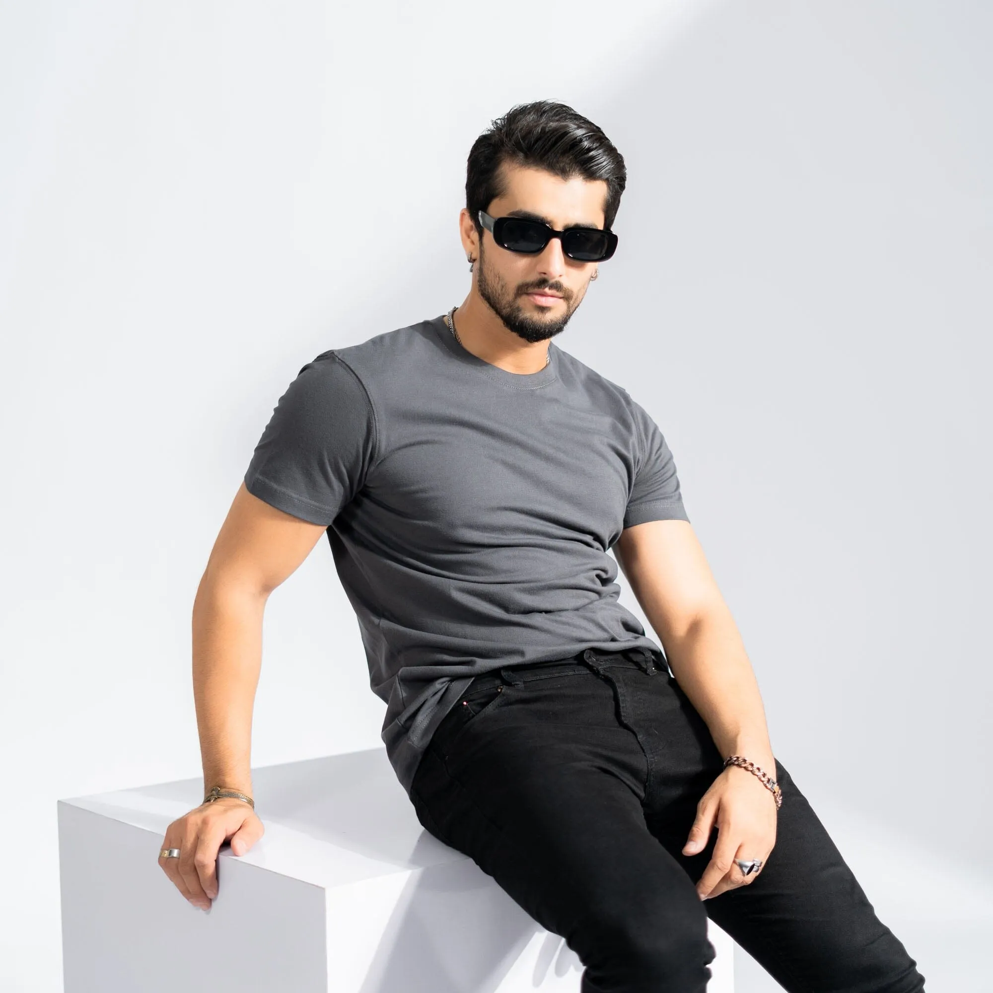 Polo Republica Men's Essentials Combed Cotton Short Sleeve Tee Shirt
