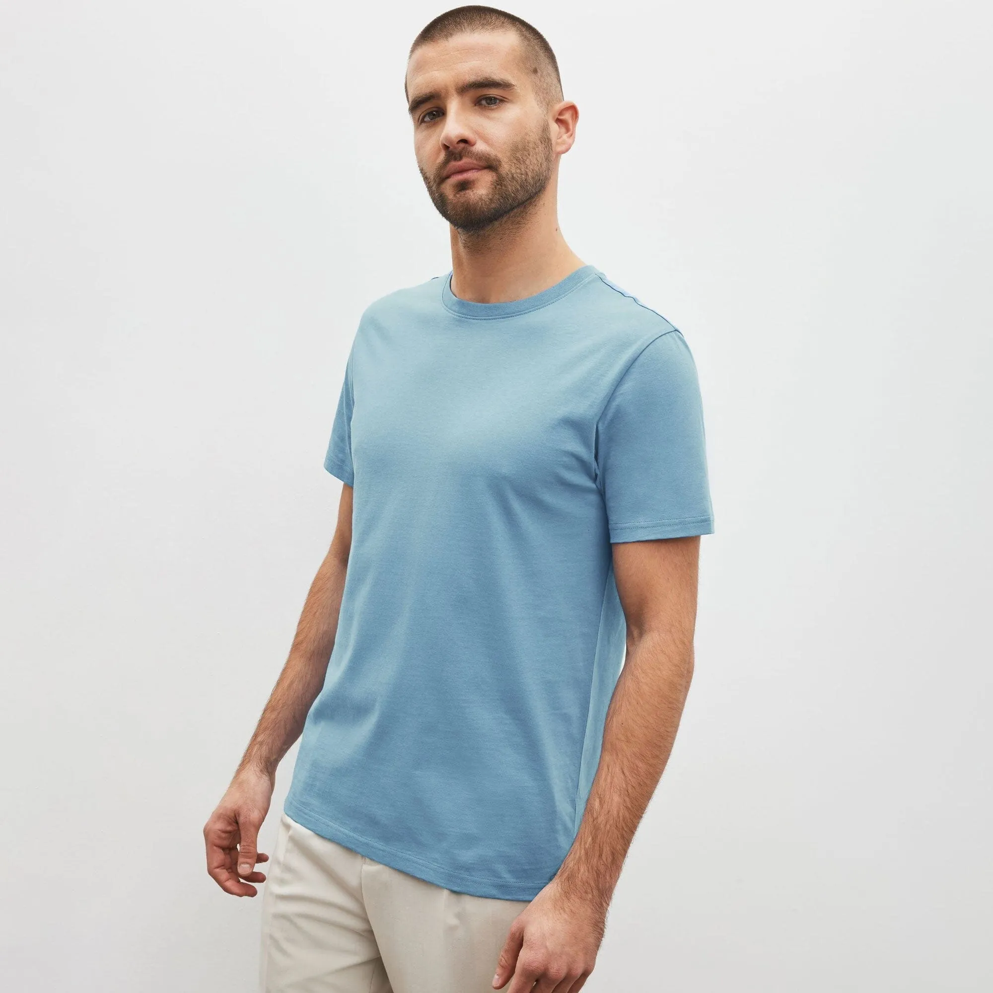 Polo Republica Men's Essentials Combed Cotton Short Sleeve Tee Shirt