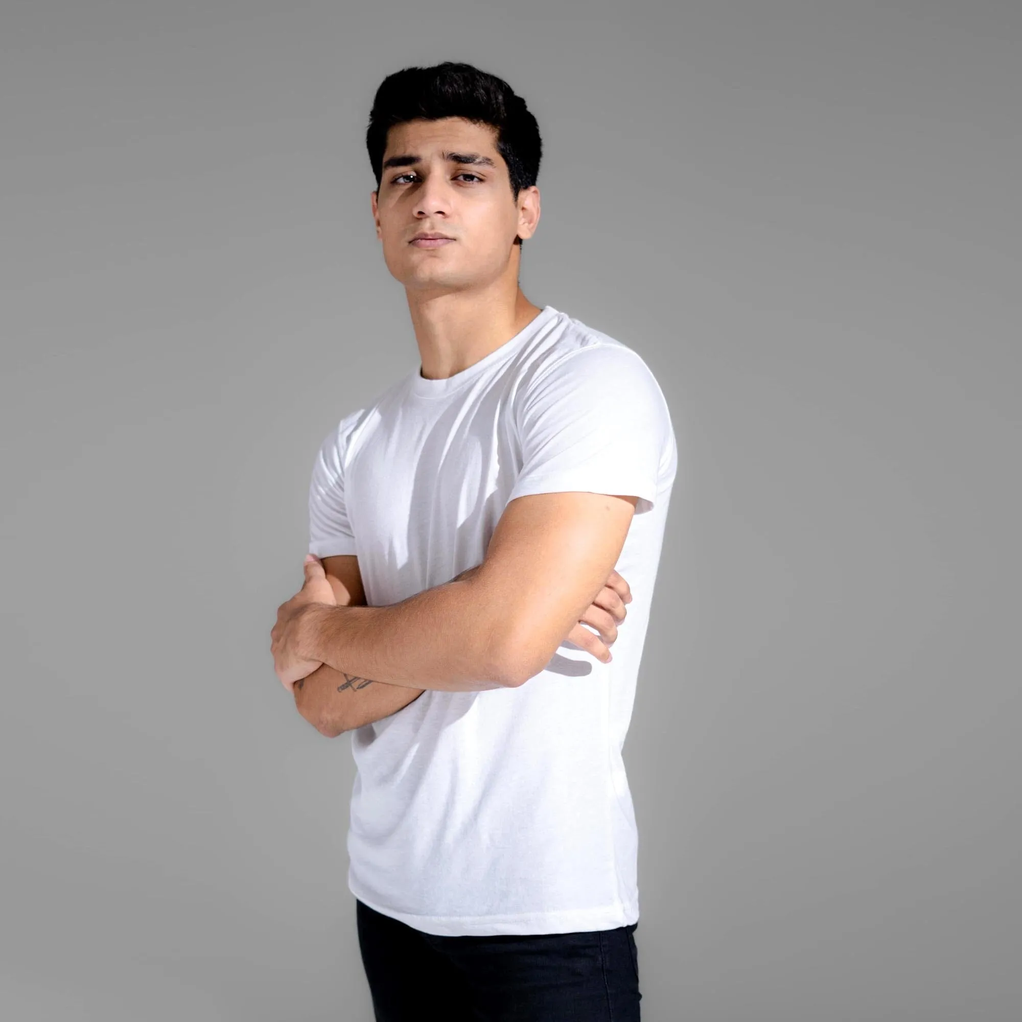 Polo Republica Men's Essentials Combed Cotton Short Sleeve Tee Shirt