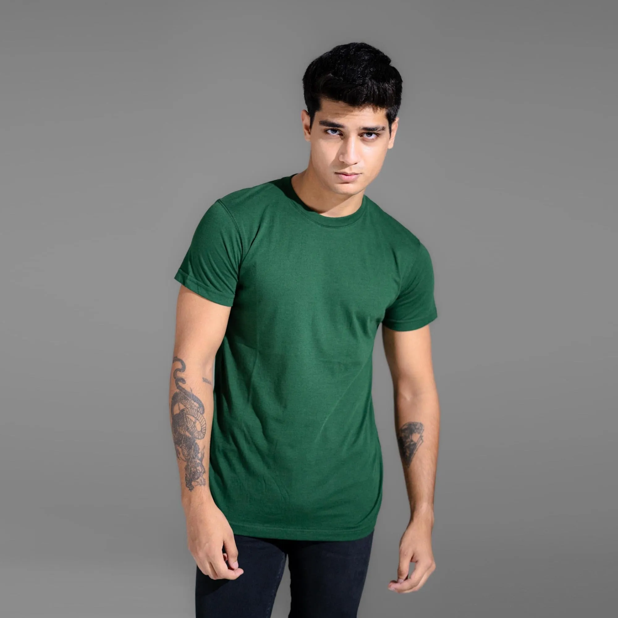 Polo Republica Men's Essentials Combed Cotton Short Sleeve Tee Shirt