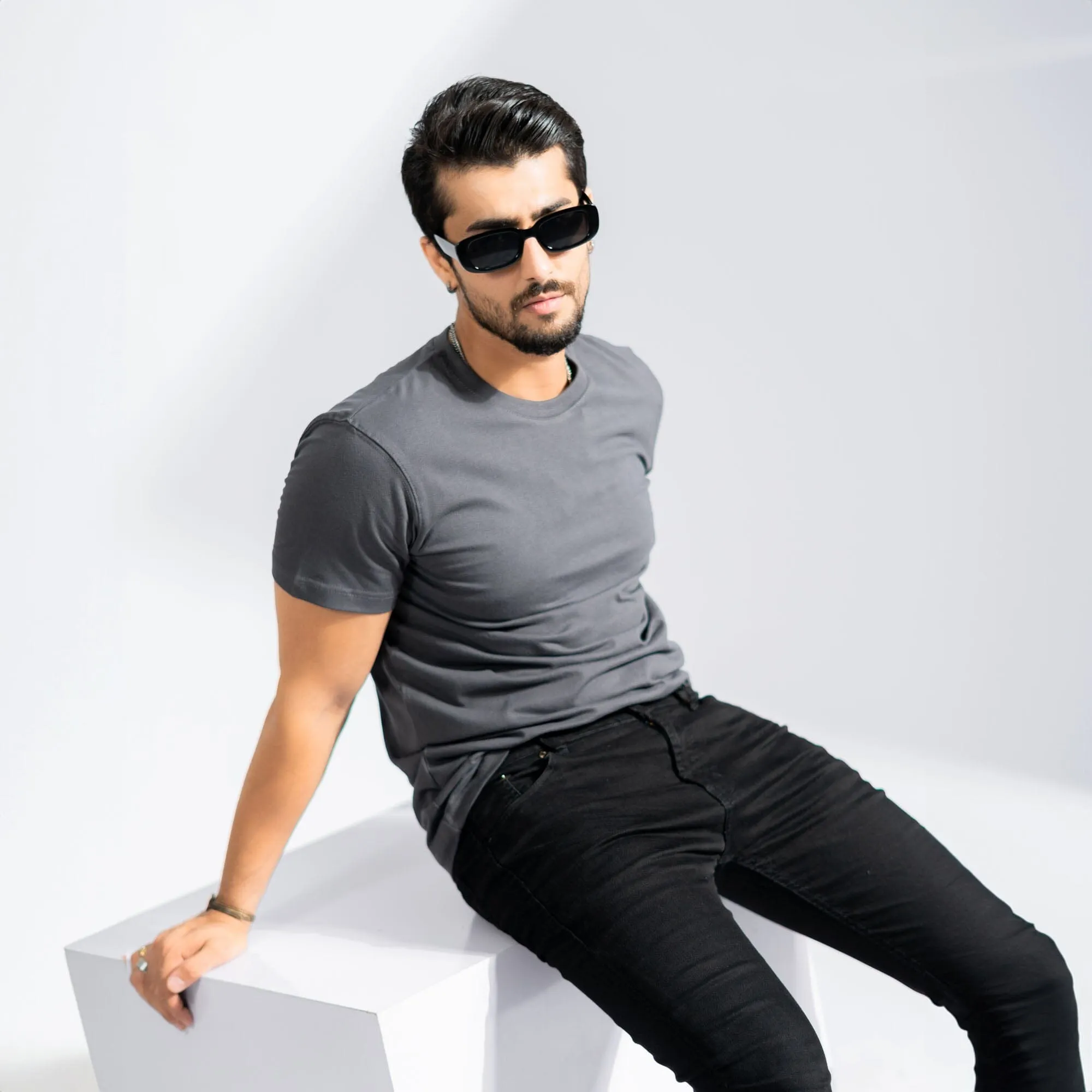 Polo Republica Men's Essentials Combed Cotton Short Sleeve Tee Shirt