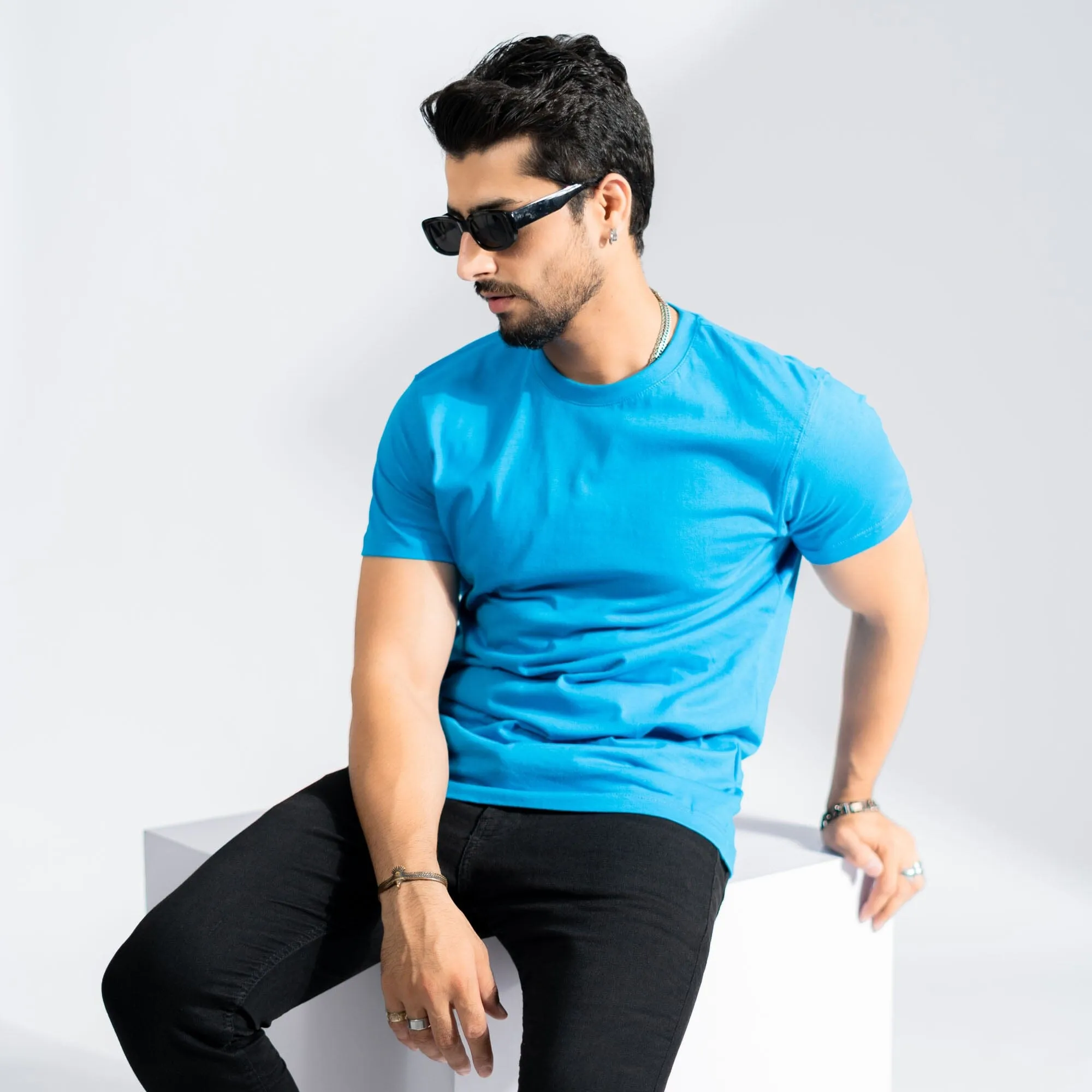 Polo Republica Men's Essentials Combed Cotton Short Sleeve Tee Shirt