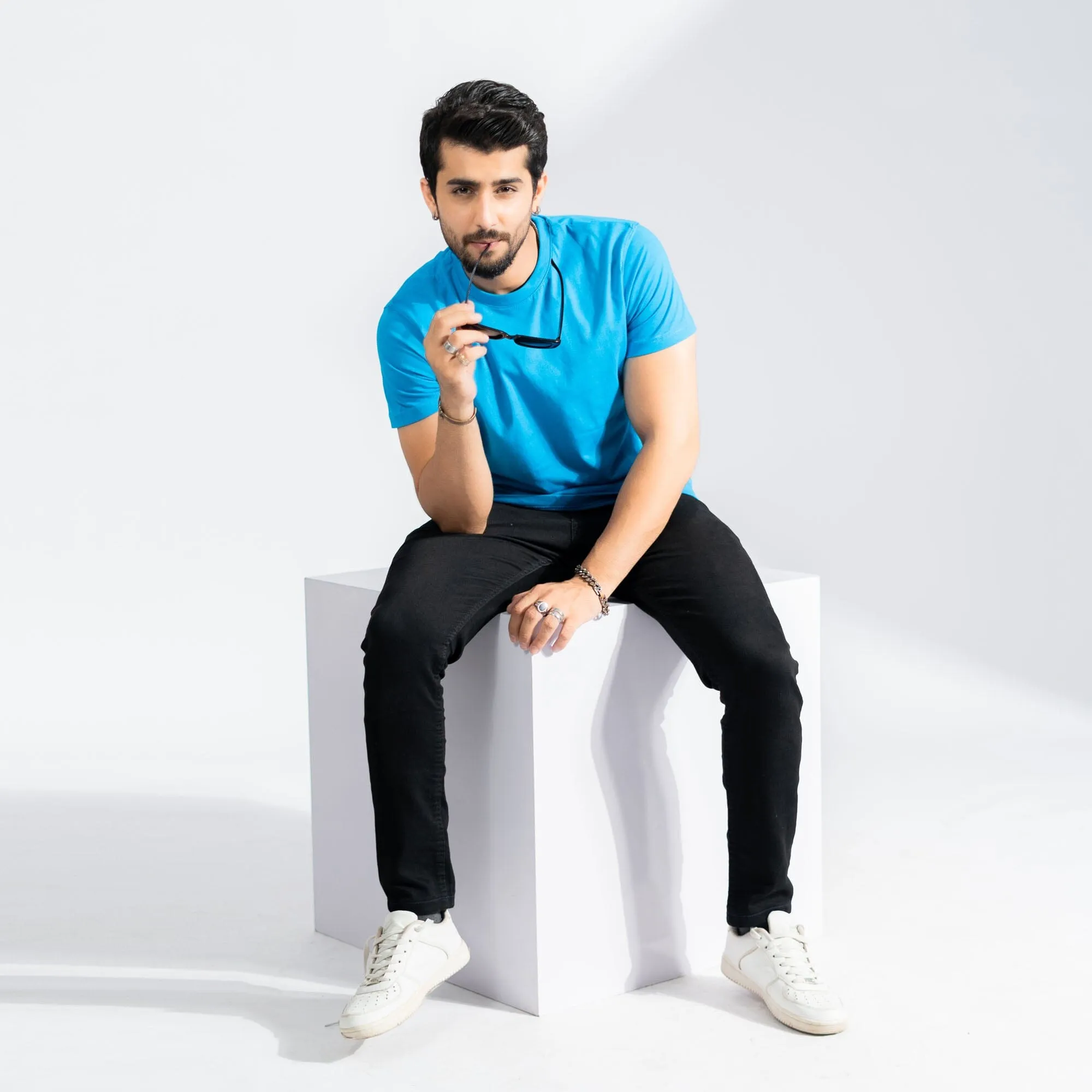 Polo Republica Men's Essentials Combed Cotton Short Sleeve Tee Shirt