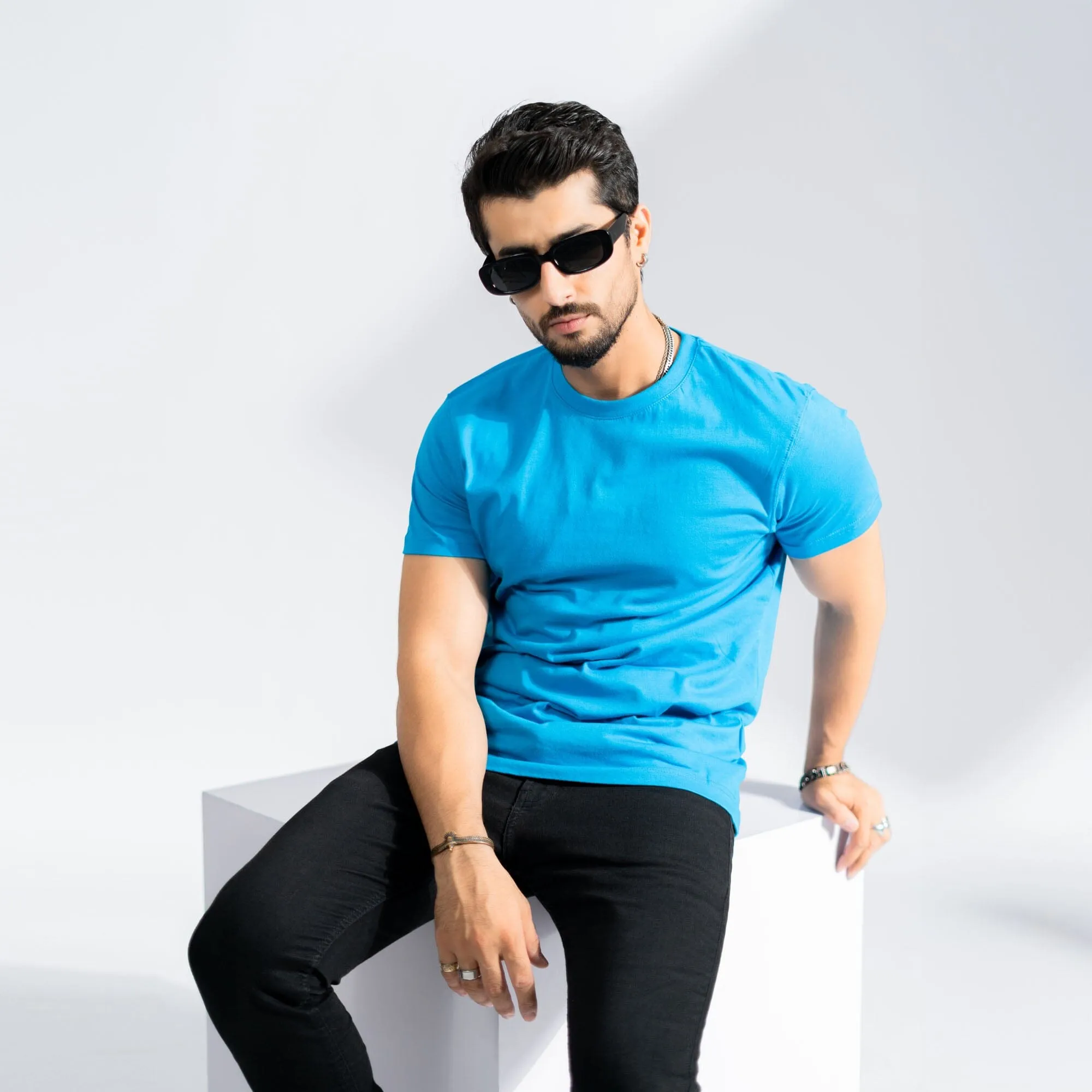 Polo Republica Men's Essentials Combed Cotton Short Sleeve Tee Shirt