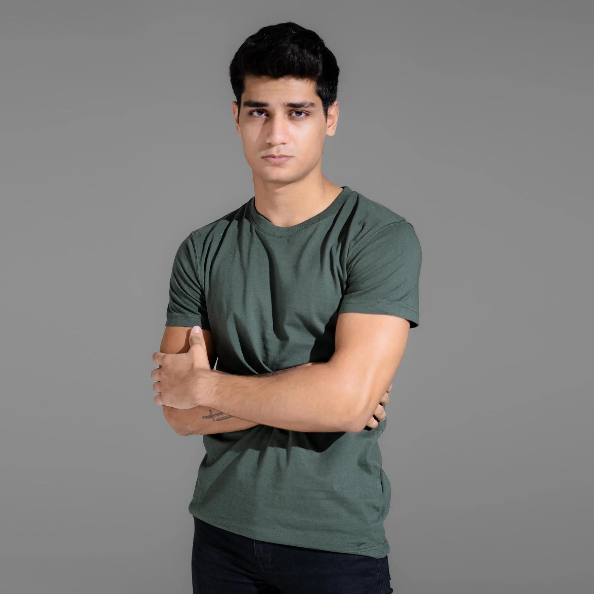 Polo Republica Men's Essentials Combed Cotton Short Sleeve Tee Shirt