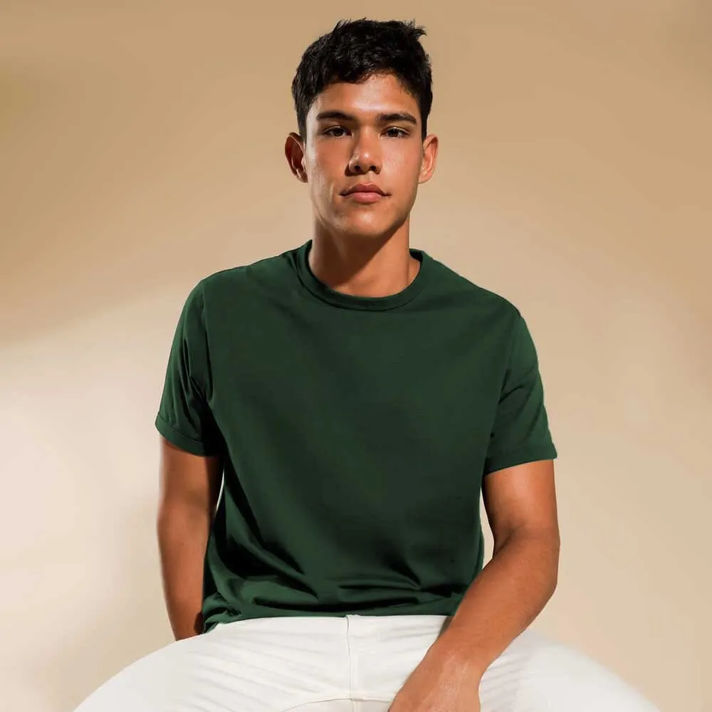 Polo Republica Men's Essentials Combed Cotton Short Sleeve Tee Shirt