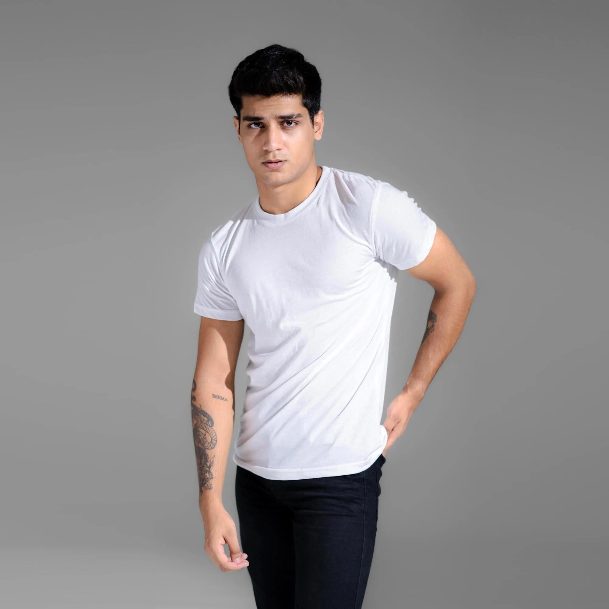 Polo Republica Men's Essentials Combed Cotton Short Sleeve Tee Shirt