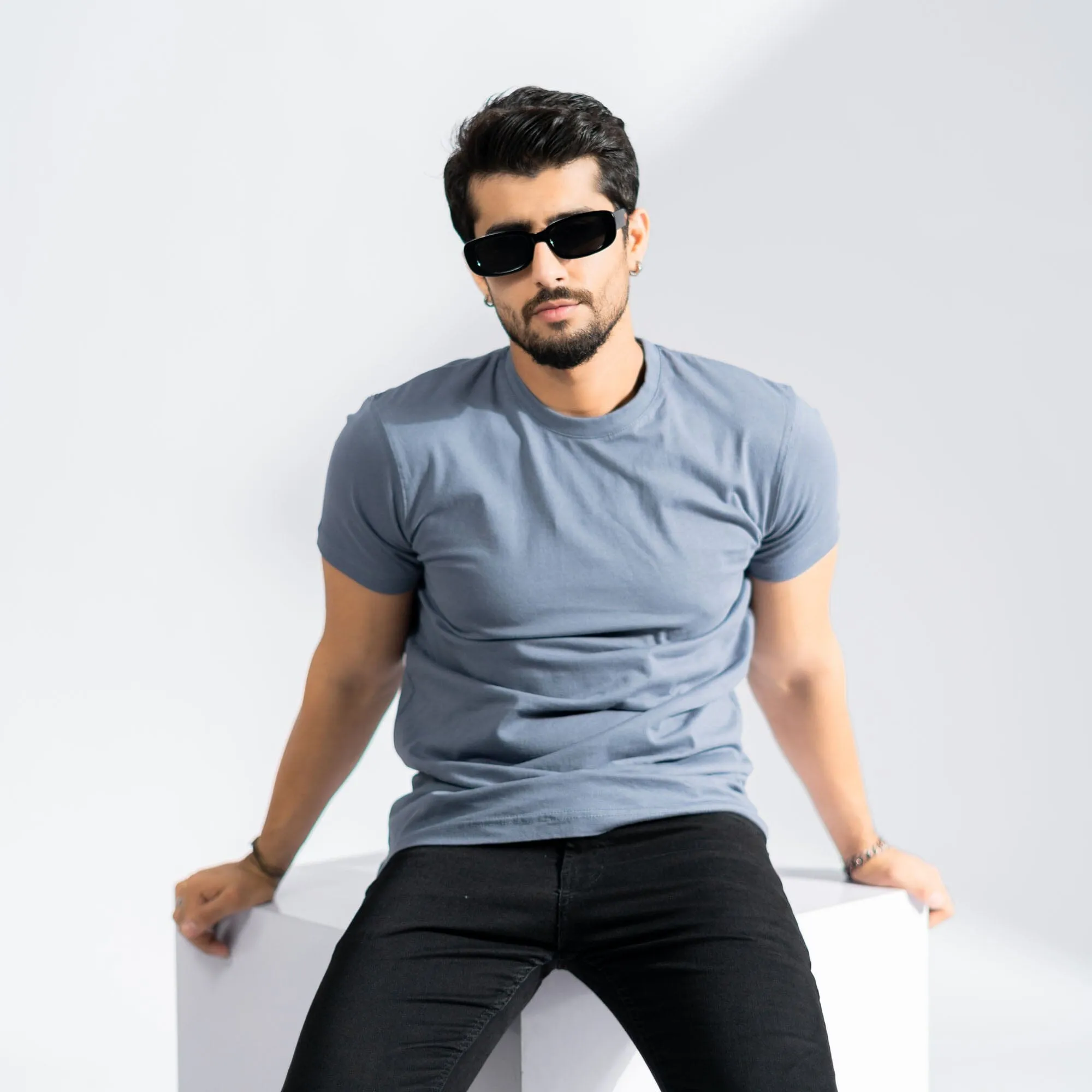 Polo Republica Men's Essentials Combed Cotton Short Sleeve Tee Shirt