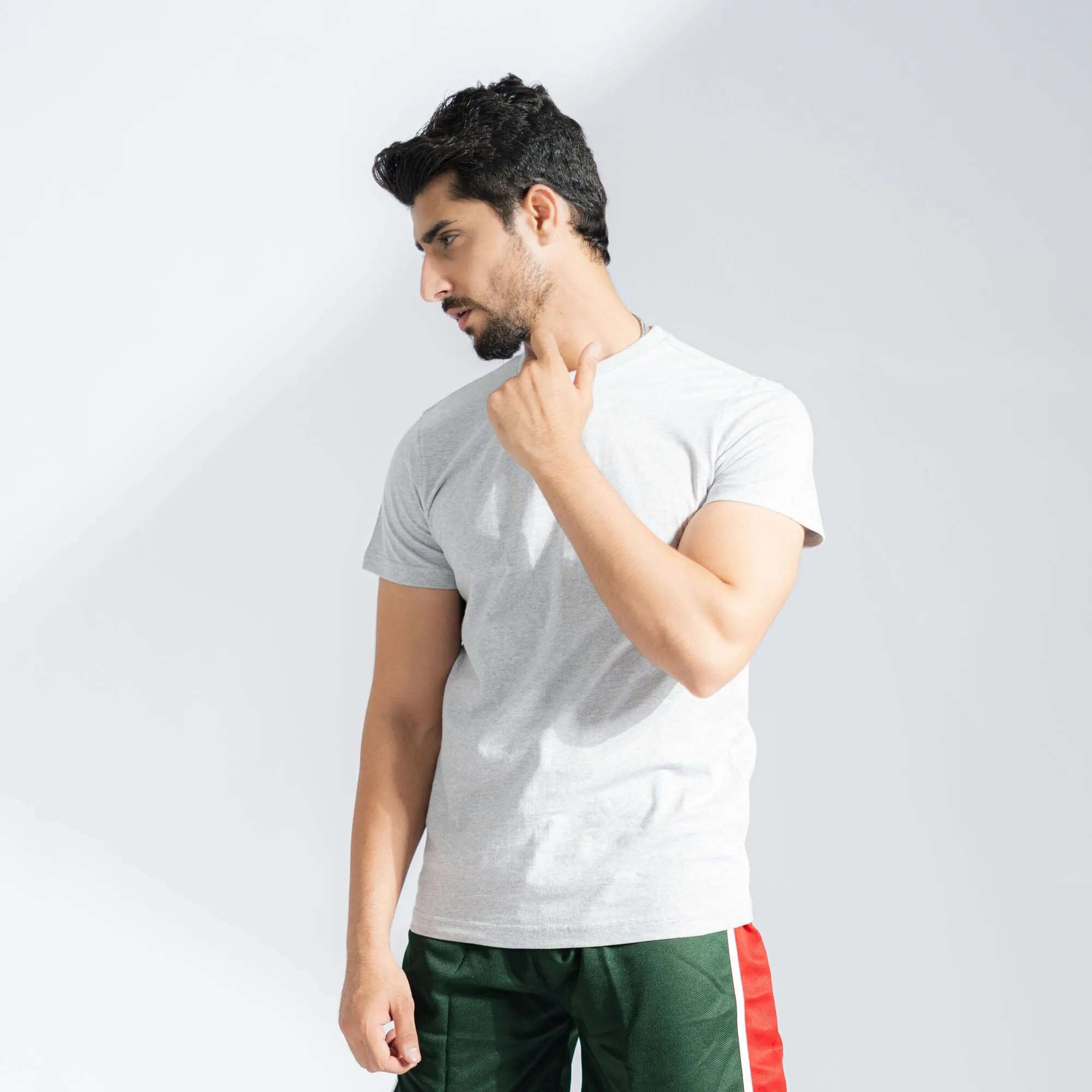 Polo Republica Men's Essentials Combed Cotton Short Sleeve Tee Shirt