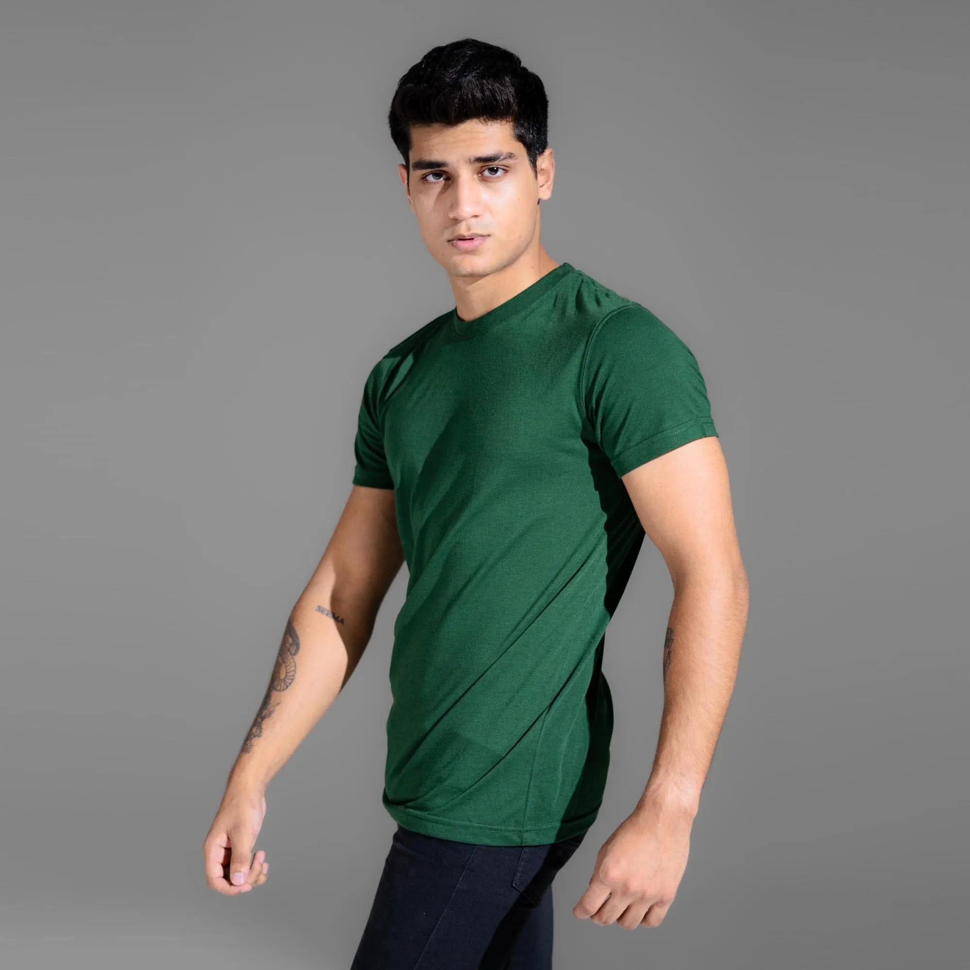 Polo Republica Men's Essentials Combed Cotton Short Sleeve Tee Shirt