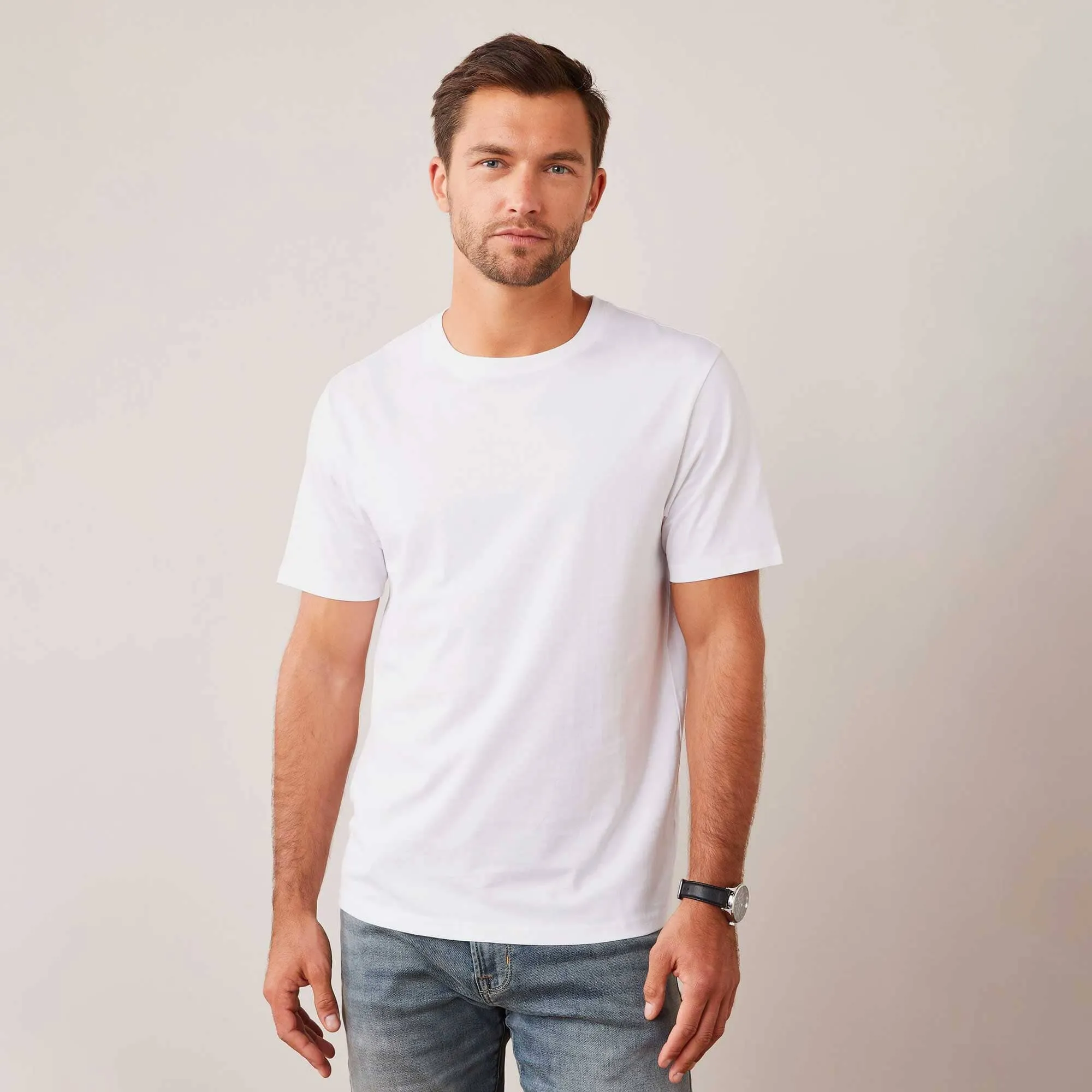 Polo Republica Men's Essentials Combed Cotton Short Sleeve Tee Shirt