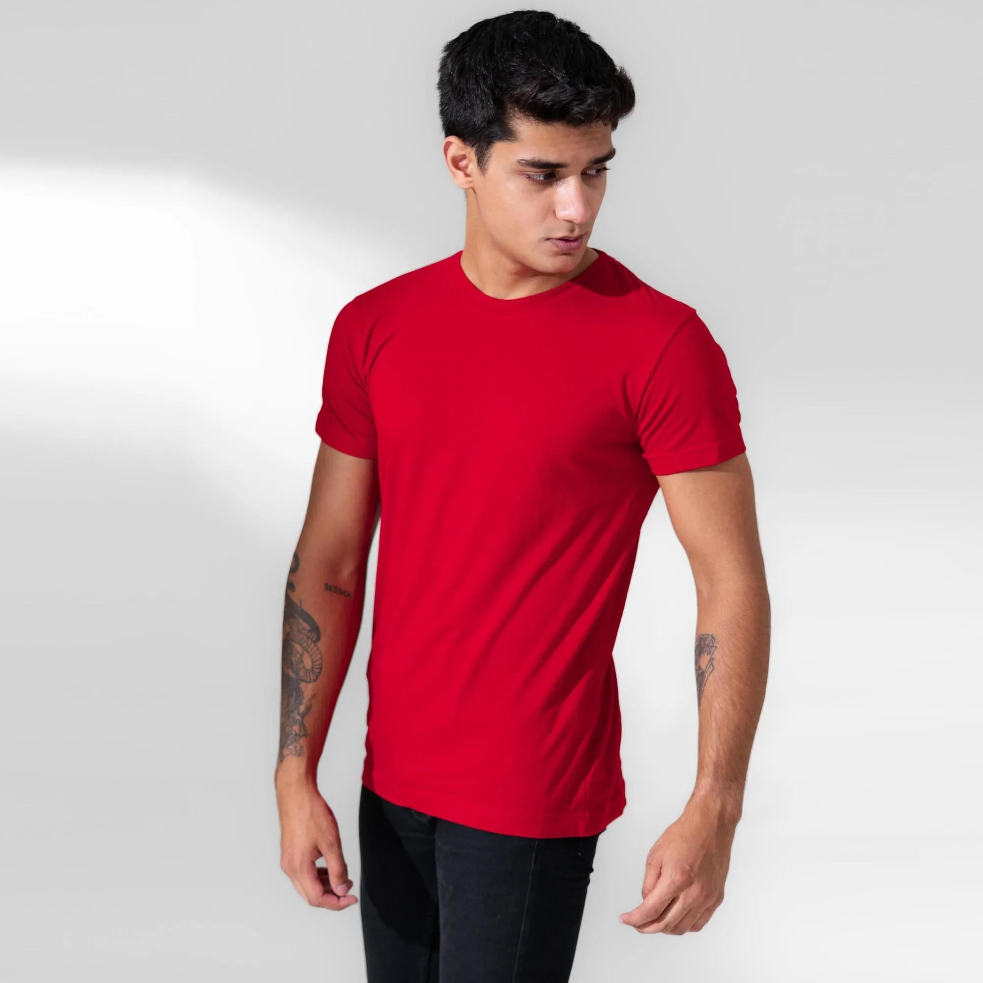 Polo Republica Men's Essentials Combed Cotton Short Sleeve Tee Shirt