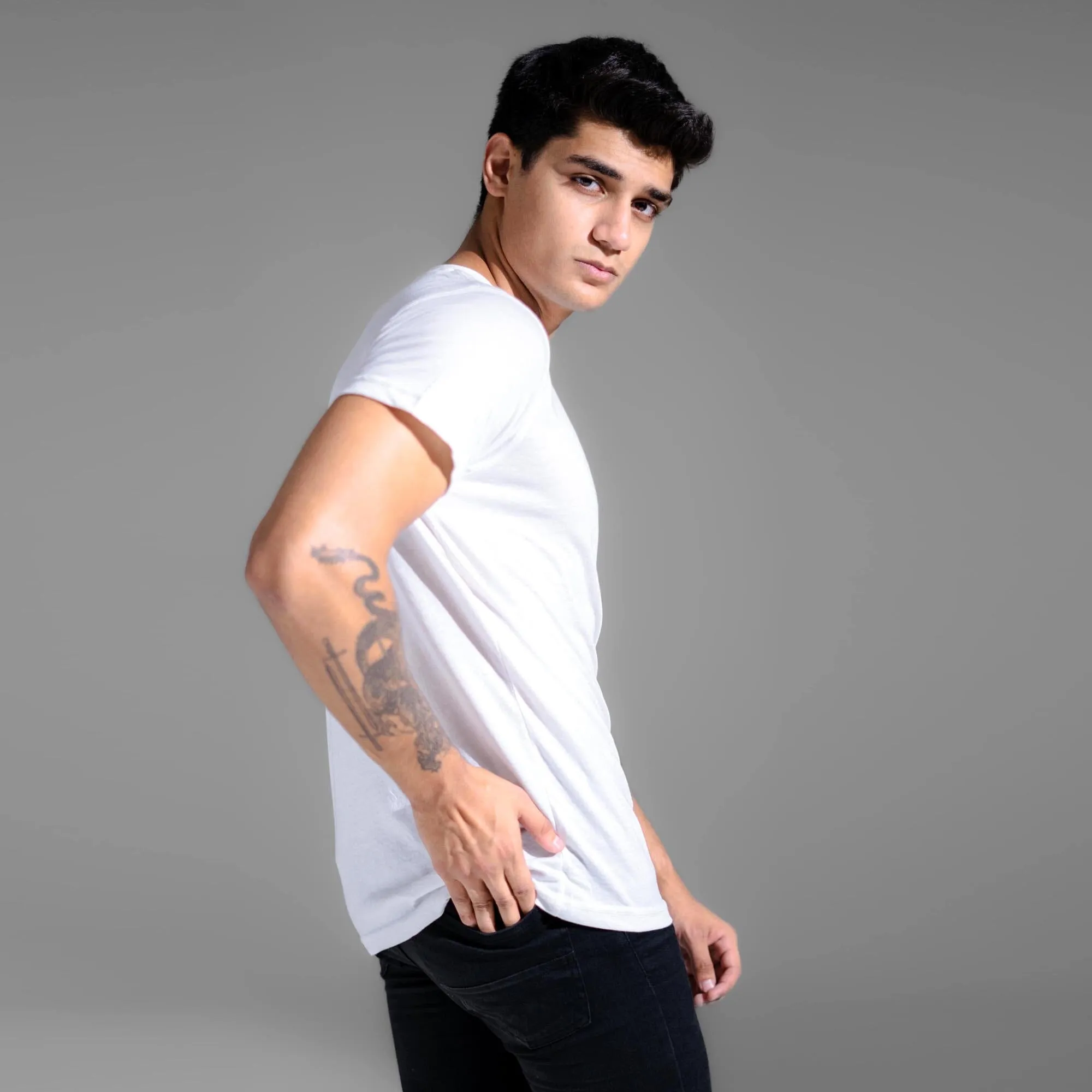 Polo Republica Men's Essentials Combed Cotton Short Sleeve Tee Shirt