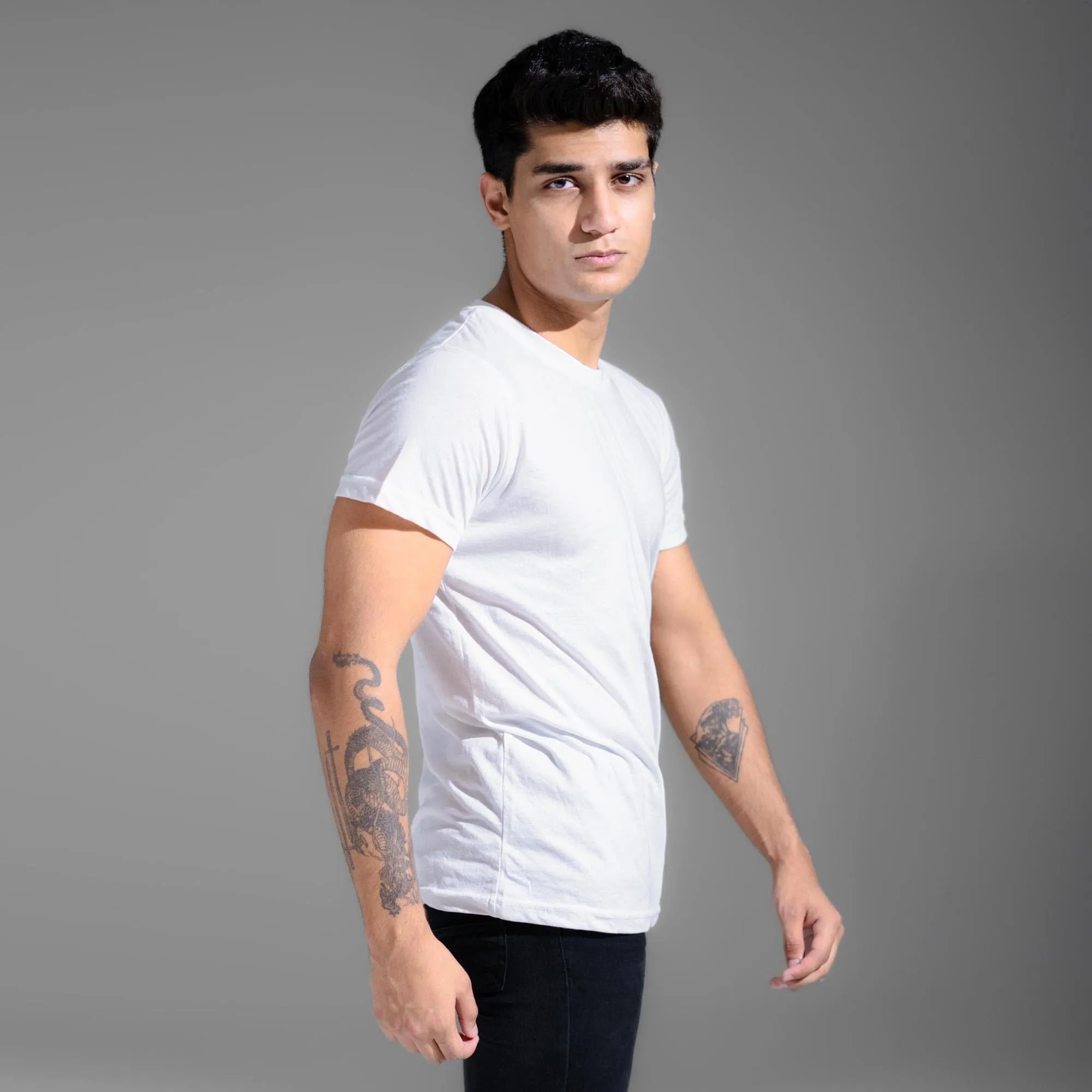Polo Republica Men's Essentials Combed Cotton Short Sleeve Tee Shirt